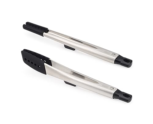 joseph-joseph-elevate-fusion-lot-de-2-pinces-de-cuisine-inox-et-silicone-pince-d image 8