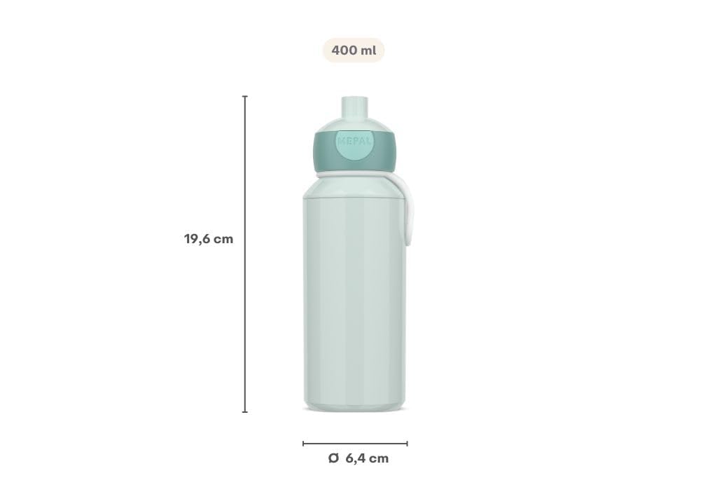 mepal-campus-gourde-pop-up-enfant-400-ml-tanche-sans-bpa-lave-vaisselle-pink image 3
