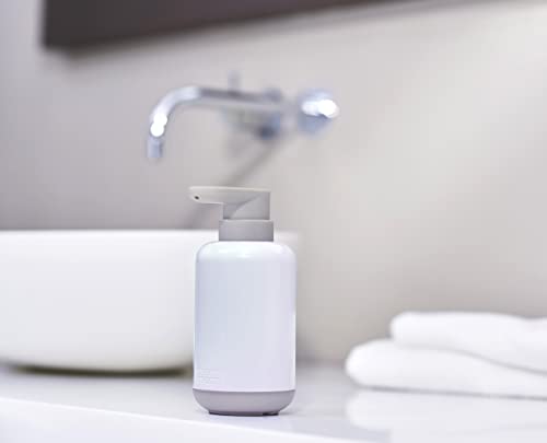 joseph-joseph-duo-pompe-distributeur-de-savon-rechargeable-300-ml-pompe-pression image 8