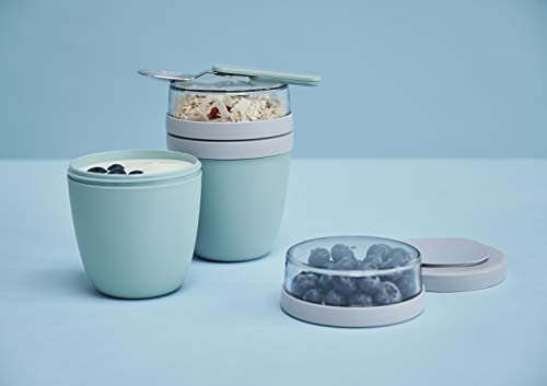 mepal-ellipse-set-panier-repas-cuill-re-pliante-nordic-green-bo-te-yaourt-muesli image 8