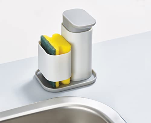 joseph-joseph-duo-distributeur-de-savon-avec-porte-ponge-ventil-pour-vier-de-cui image 7