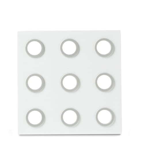rosti-mepal-domino-dessous-de-plat-en-m-lamine-et-silicone-blanc-16-2-16-2-cm image 3