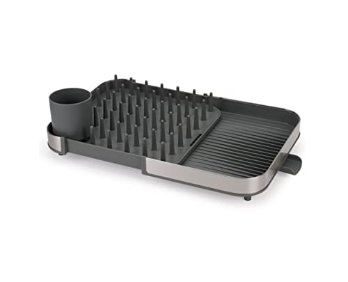 joseph-joseph-duo-gouttoir-vaisselle-extensible-en-acier-inoxydable-avec-porte-c image 8