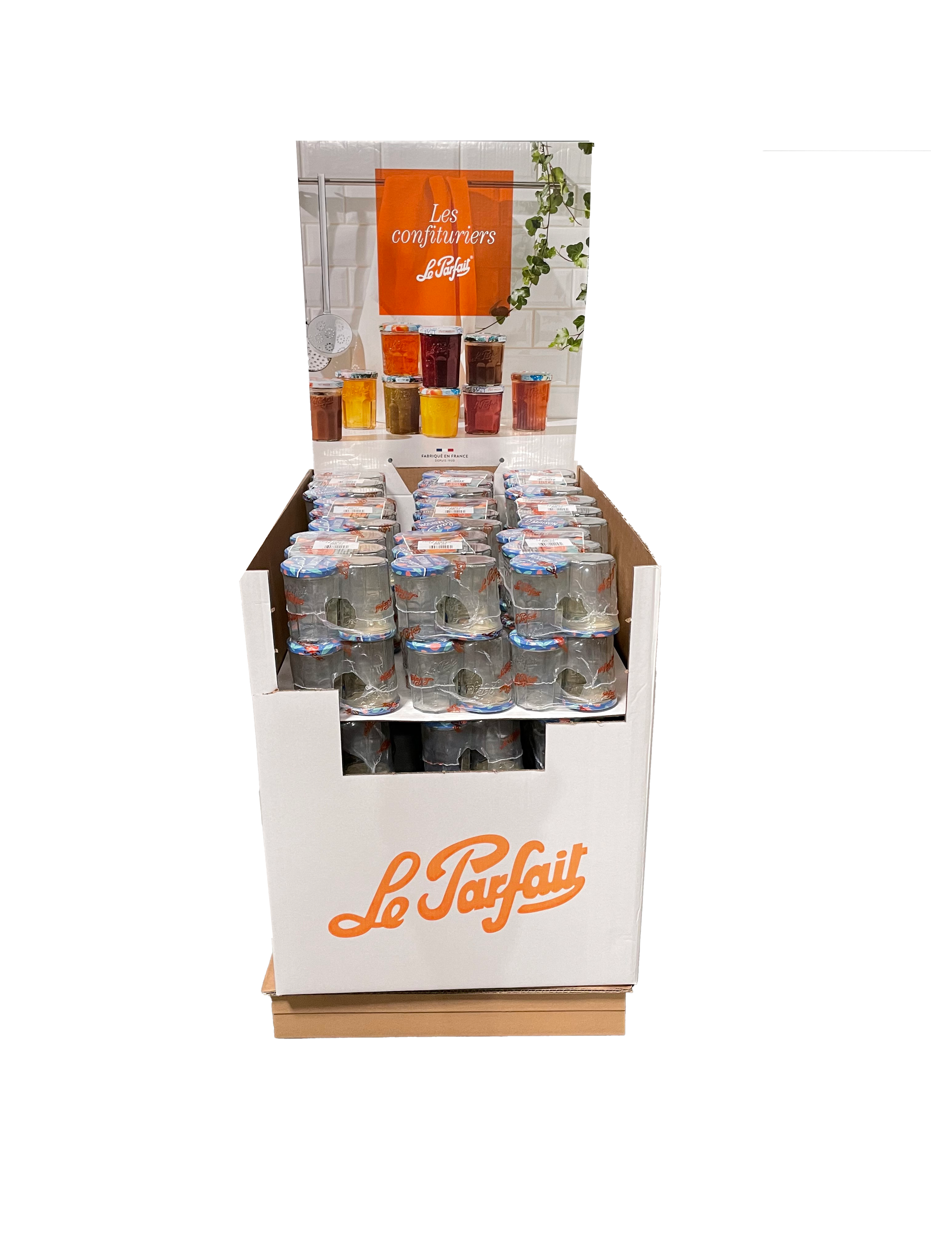 le-parfait-mini-box-jam-makers-385-ml-lot-de-54-x-6-pots-confiture-en-verre-pour image 1