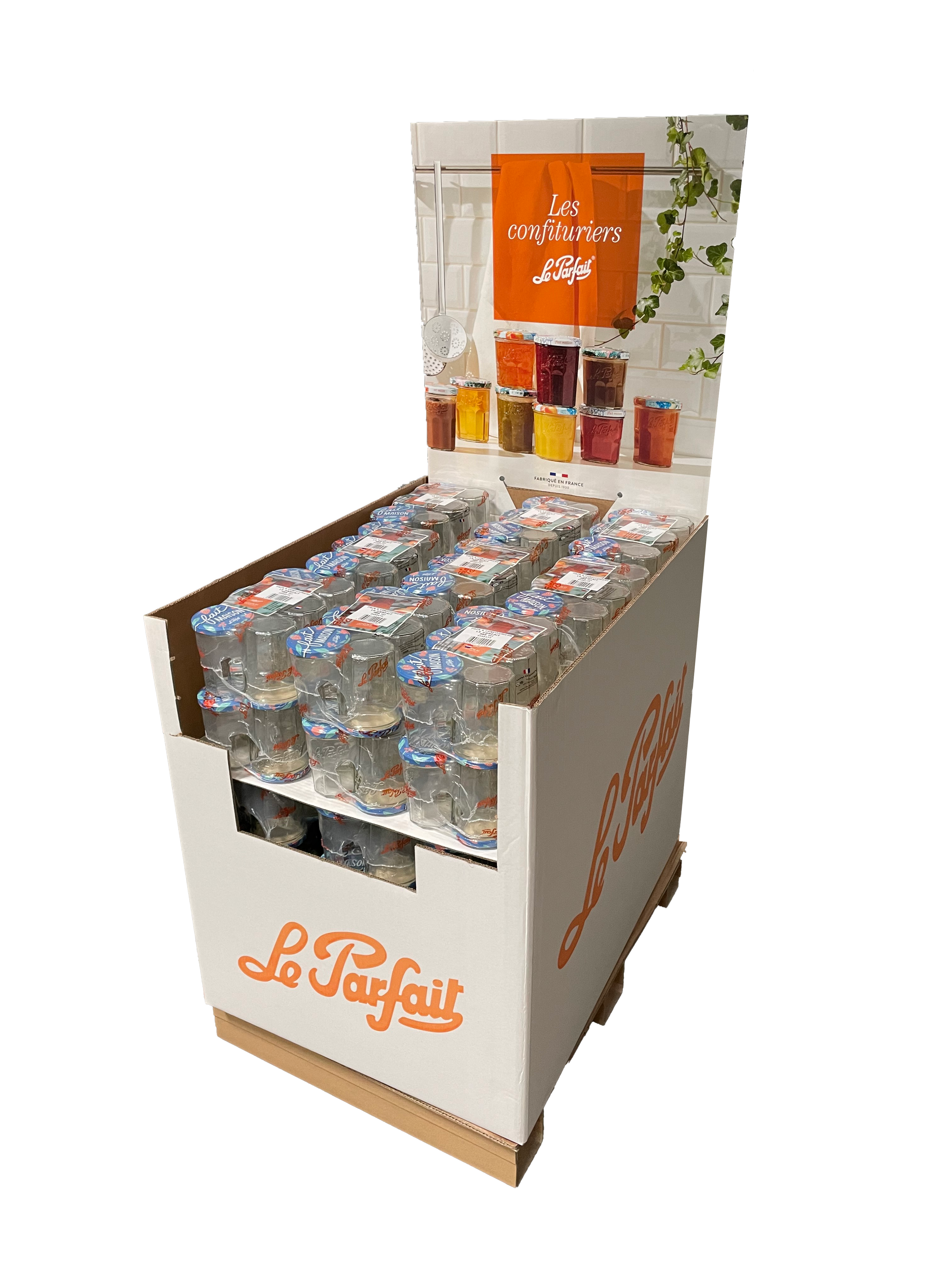 le-parfait-mini-box-jam-makers-385-ml-lot-de-54-x-6-pots-confiture-en-verre-pour image 2