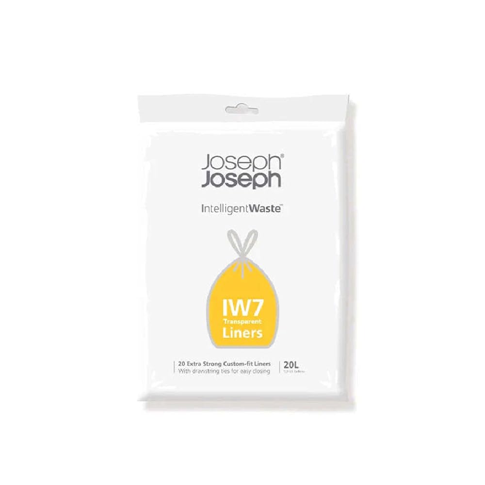 joseph-joseph-iw2-sacs-poubelle-compostables-4-l-transparents-lot-de-50-pour-cad image 7