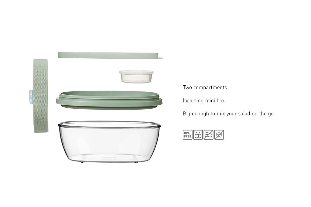 mepal-bo-te-salade-ellipse-bo-te-bento-1300-ml-600-ml-compartiments-avec-mini-bo image 3