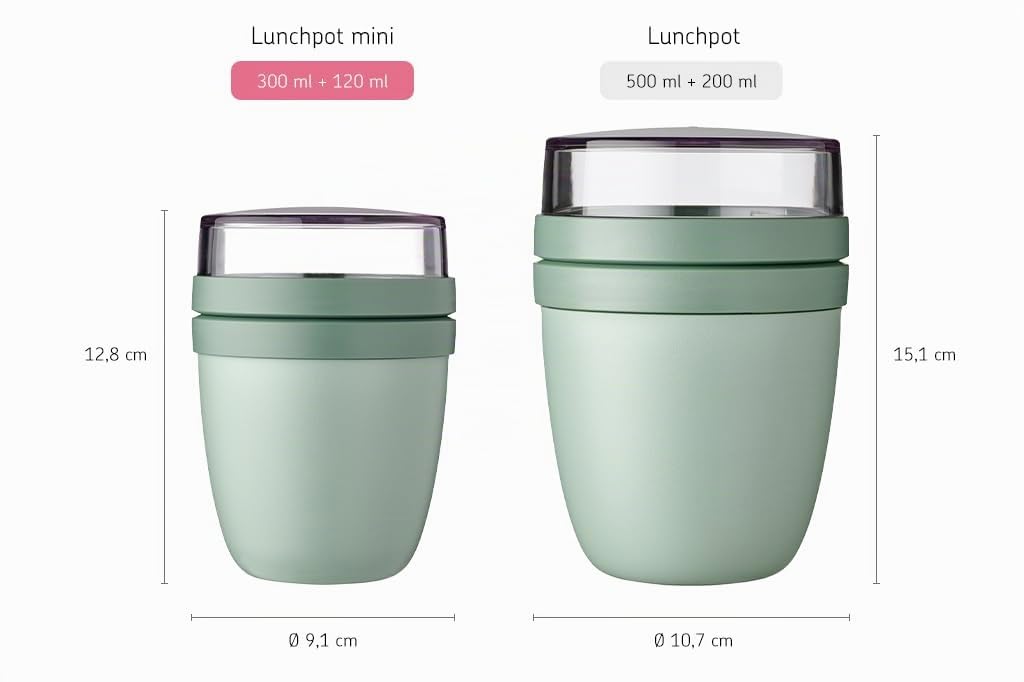mepal-ellipse-mini-pot-d-jeuner-300-ml-bol-muesli-deux-compartiments-avec-couver image 6