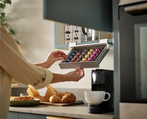 joseph-joseph-cupboardstore-tiroir-dosettes-sous-tag-re-30-capsules-nespresso-or image 8
