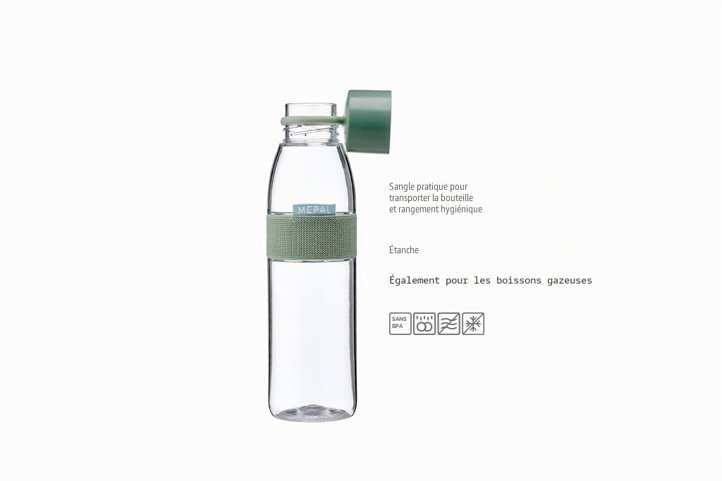 mepal-ellipse-bouteille-d-eau-r-utilisable-700-ml-tanche-adapt-e-aux-boissons-ga image 2