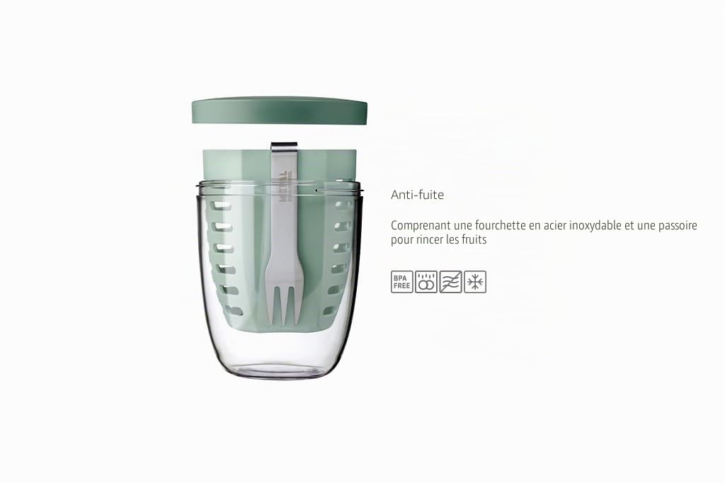 mepal-ellipse-pot-fruits-l-gumes-600-ml-avec-passoire-et-fourchette-inox-herm-ti image 3
