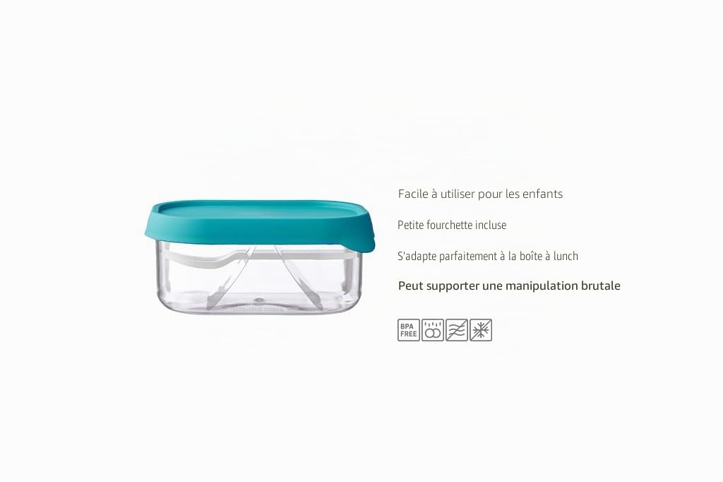 mepal-campus-bo-te-fruits-250-ml-avec-fourchette-transparente-s-int-gre-dans-le- image 3
