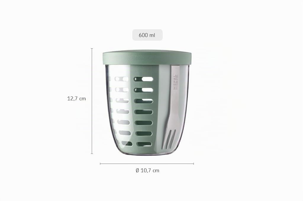 mepal-ellipse-pot-fruits-l-gumes-600-ml-avec-passoire-et-fourchette-inox-herm-ti image 5