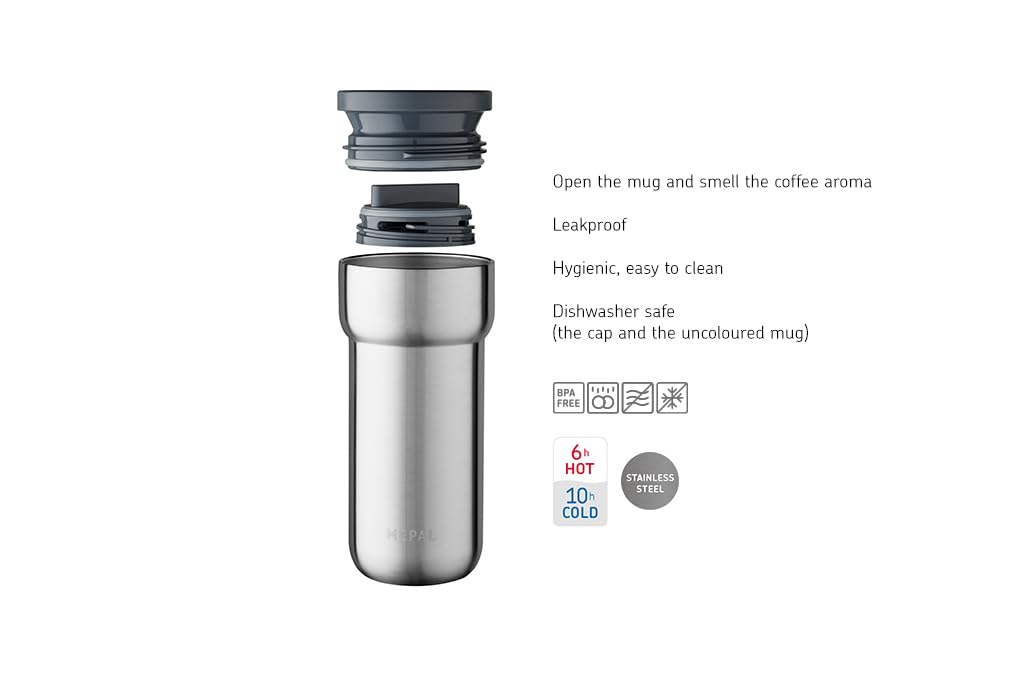 mepal-ellipse-tasse-isotherme-de-voyage-475-ml-en-acier-inoxydable-tanche-ouvert image 4