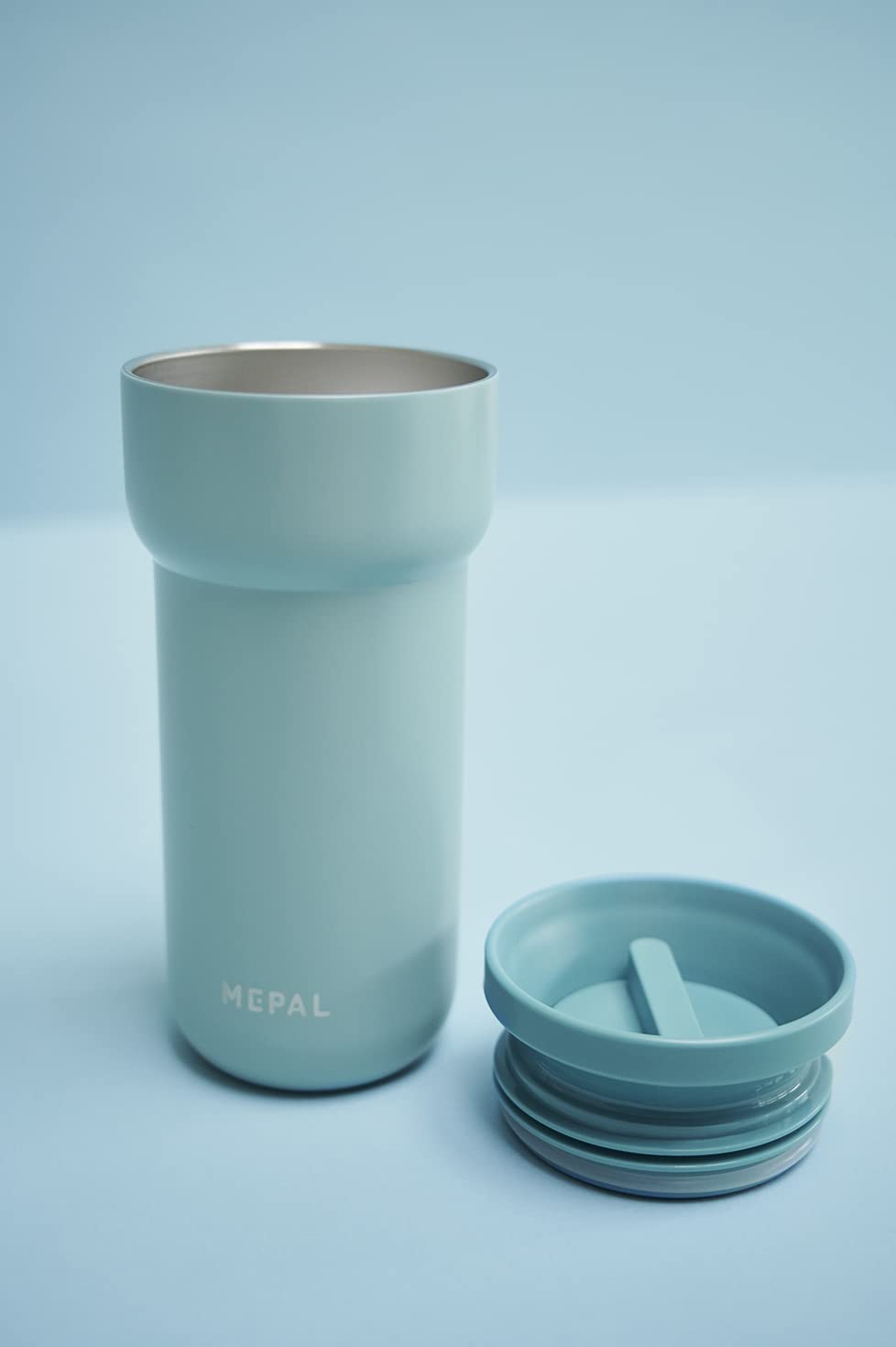 mepal-ellipse-tasse-isotherme-de-voyage-475-ml-en-acier-inoxydable-tanche-ouvert image 3