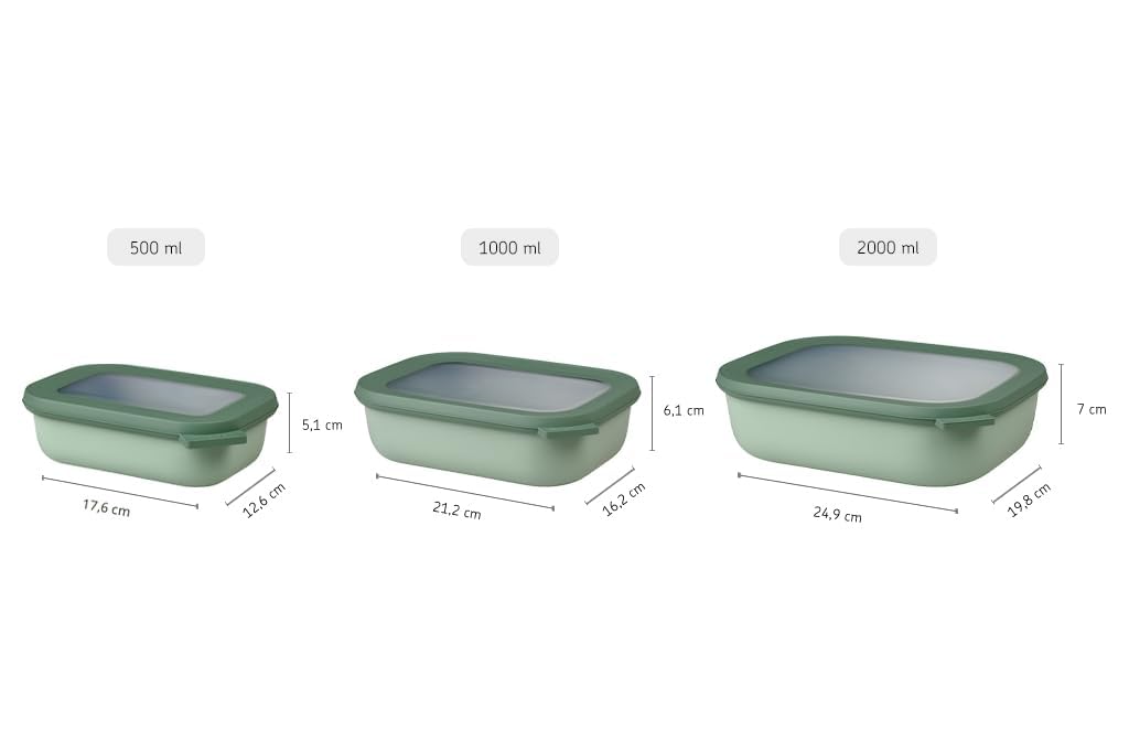 mepal-cirqula-bol-de-conservation-rectangulaire-herm-tique-500-ml-avec-couvercle image 3