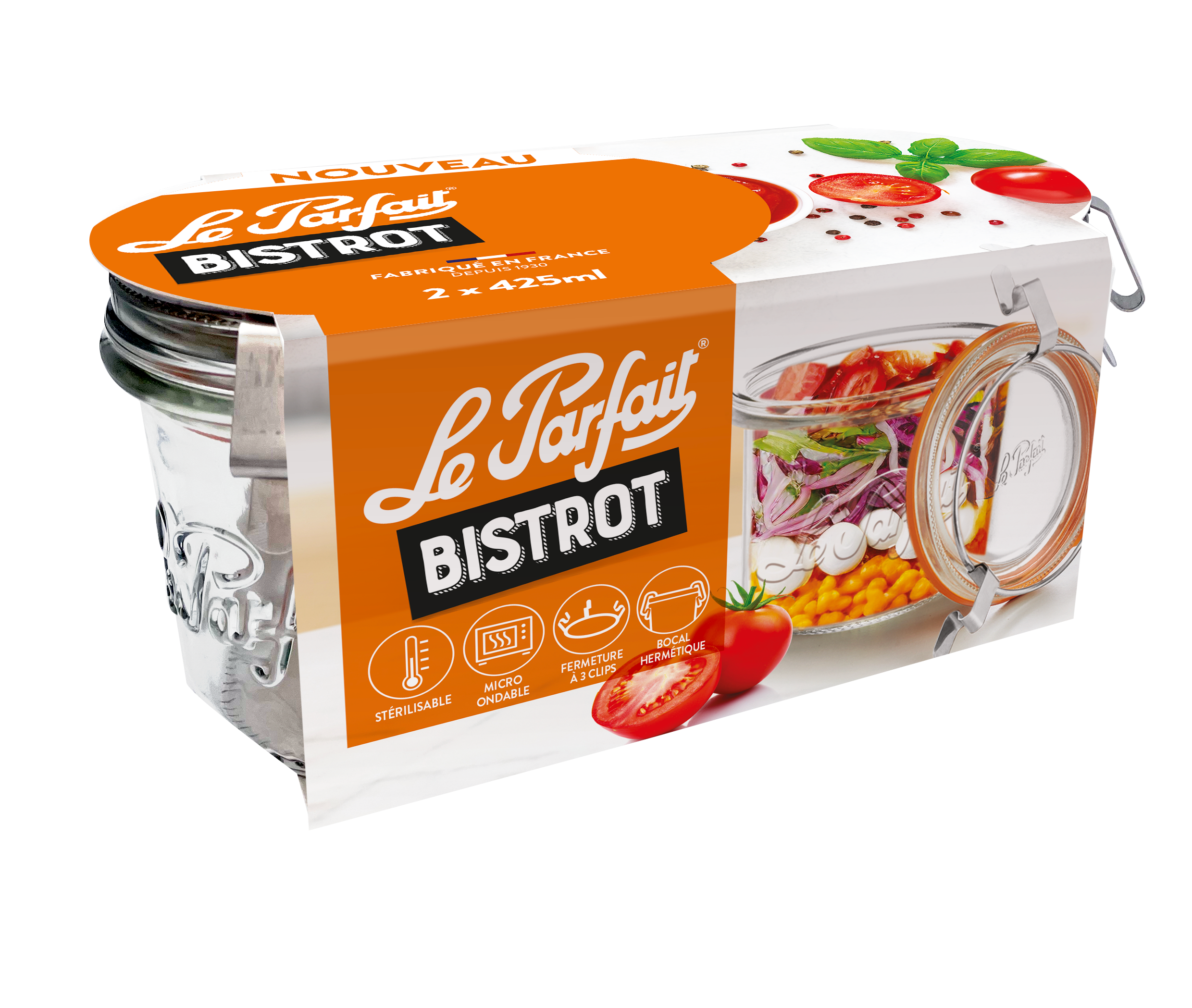 le-parfait-bistrot-bocal-en-verre-fermeture-attache-pour-conservation-et-repas-n image 4