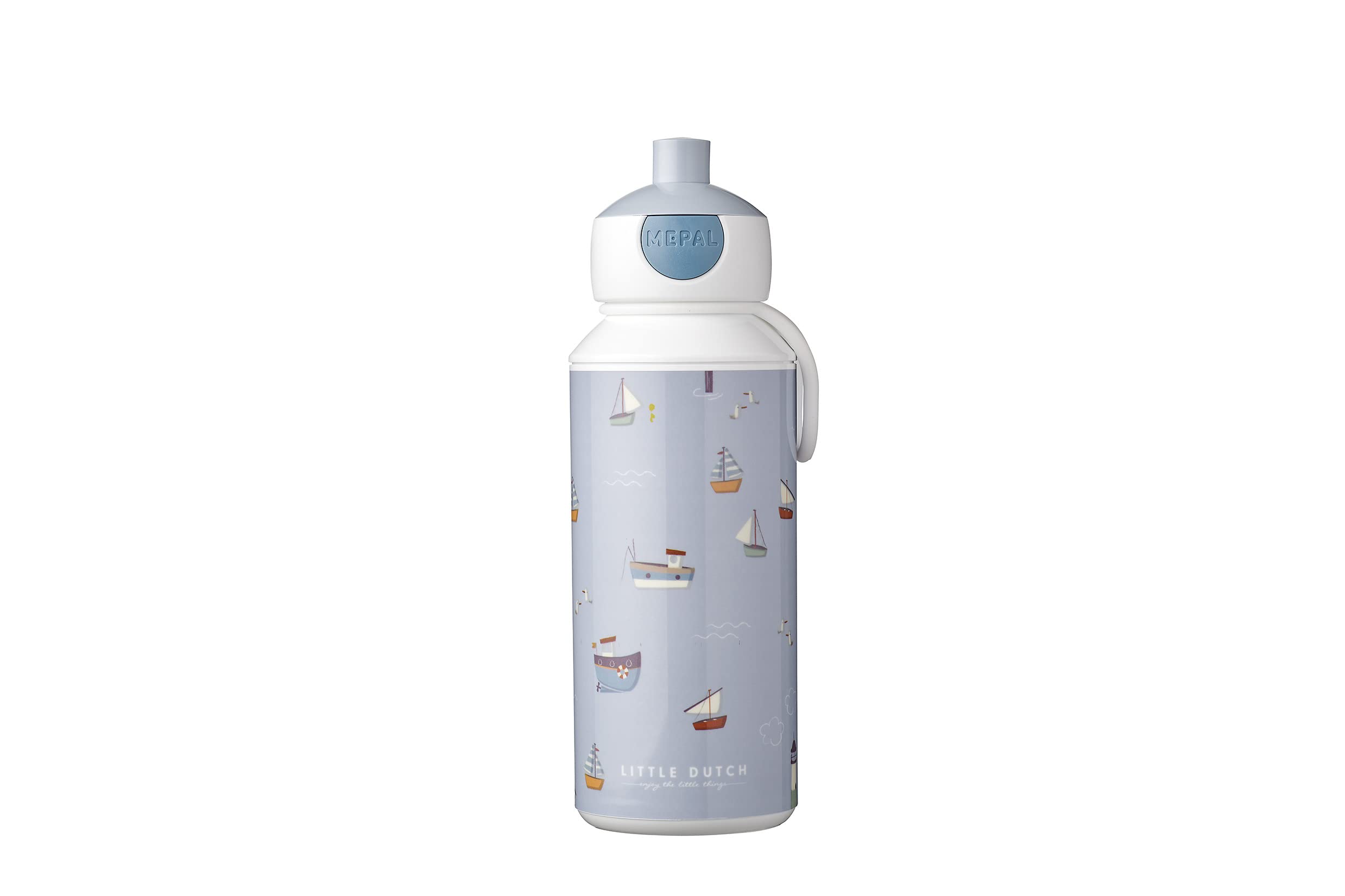 mepal-campus-pop-up-gourde-enfant-tanche-400-ml-flowers-butterflies-sans-bpa-lav image 7