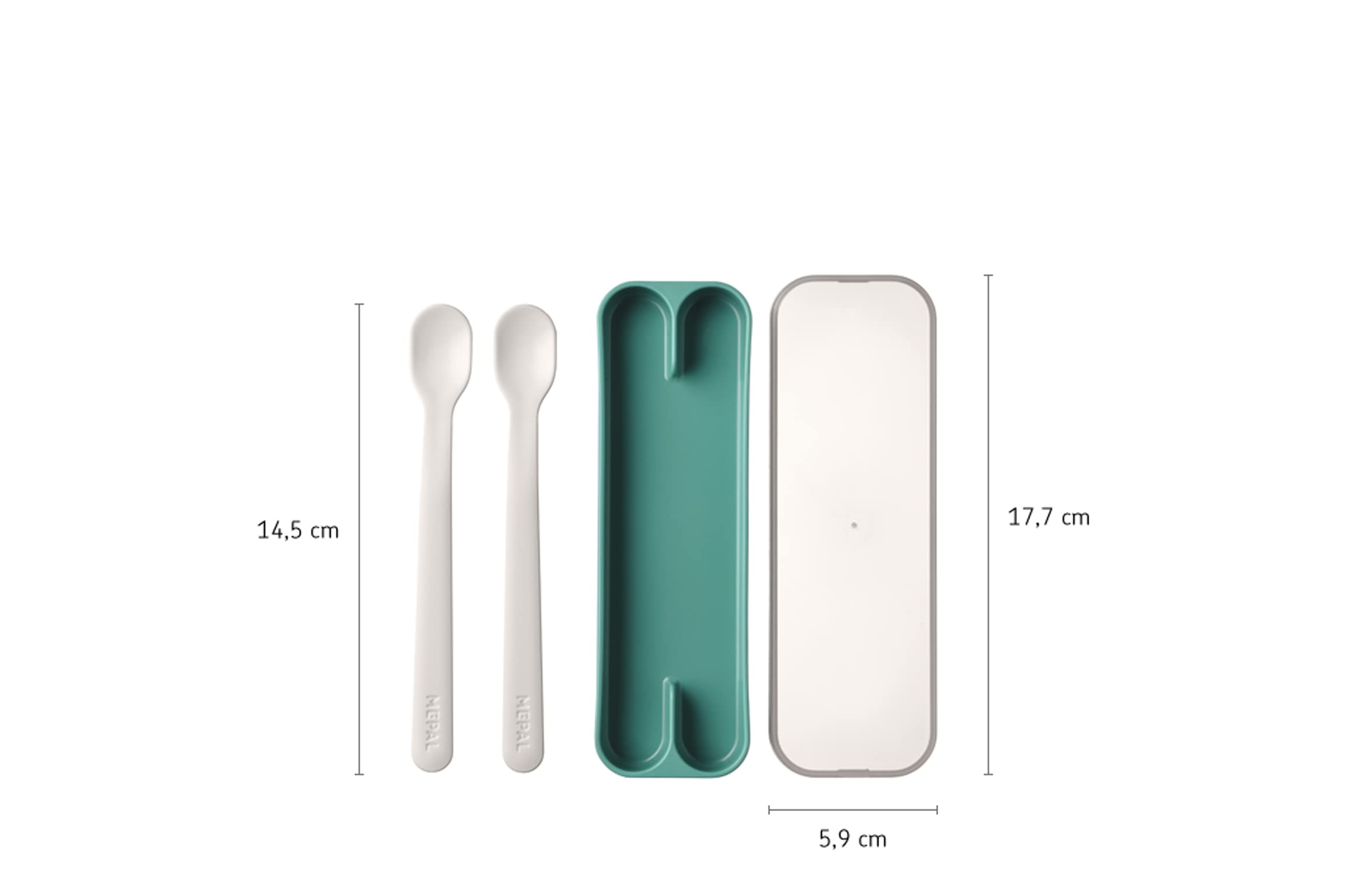 mepal-mio-cuill-res-d-alimentation-b-b-long-manche-set-de-2-sans-bpa-deep-blue image 4