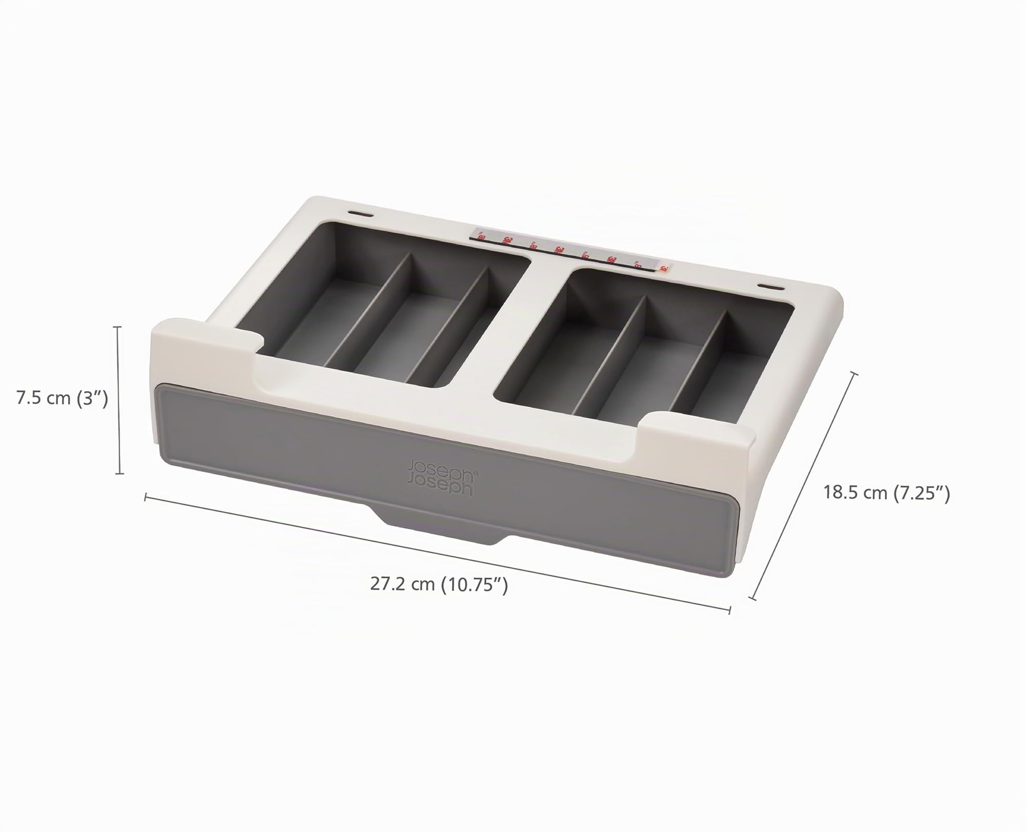 joseph-joseph-cupboardstore-tiroir-dosettes-sous-tag-re-30-capsules-nespresso-or image 3