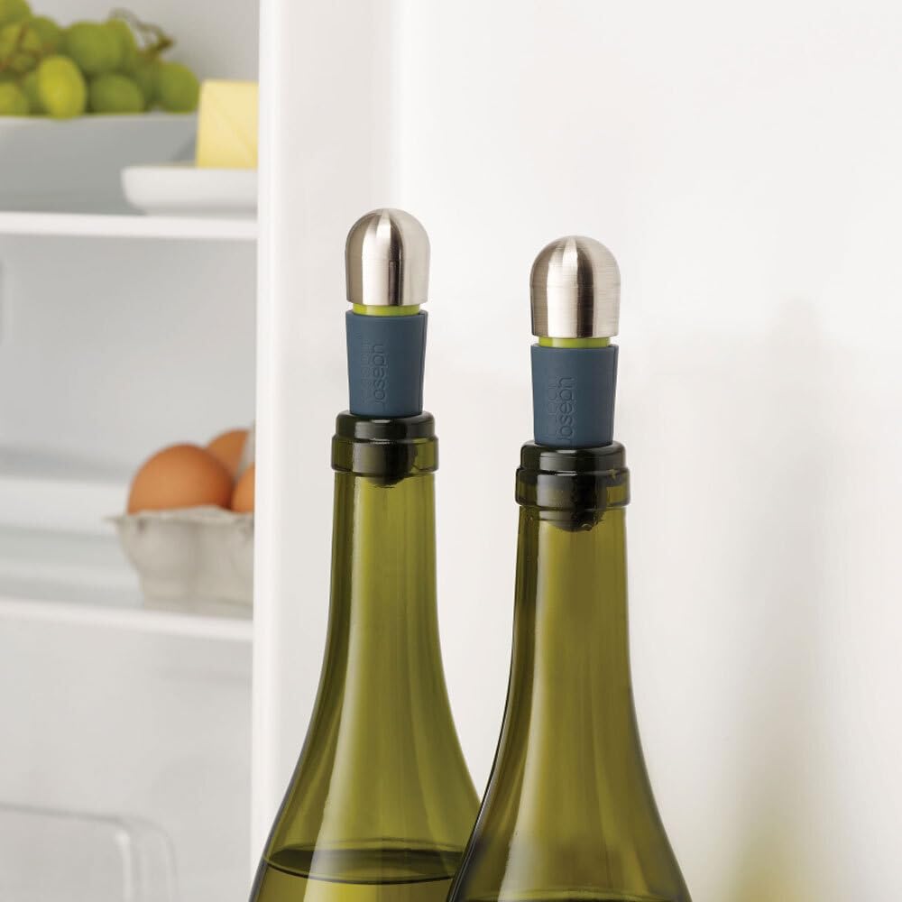 joseph-joseph-barwise-lot-de-2-bouchons-vin-herm-tiques-r-utilisables-fermeture- image 3