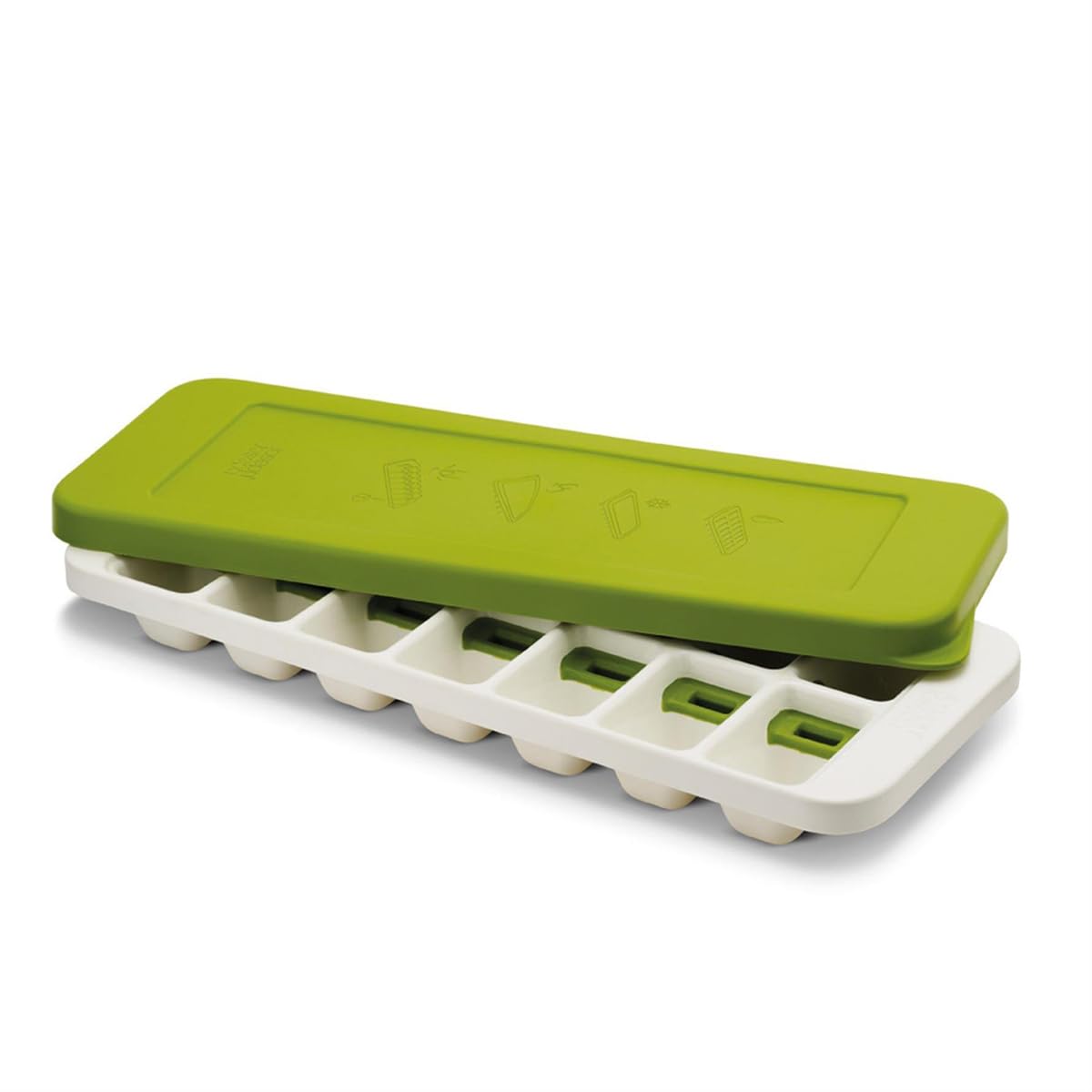 joseph-joseph-quicksnap-plus-bac-gla-ons-avec-couvercle-empilable-lib-ration-cub image 1