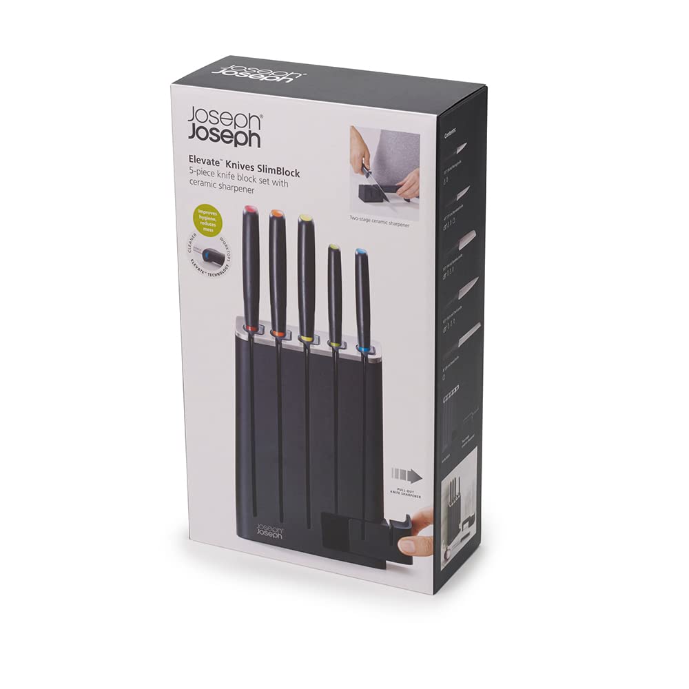 joseph-joseph-elevate-slimblock-bloc-de-couteaux-5-pi-ces-en-inox-japonais-avec- image 4