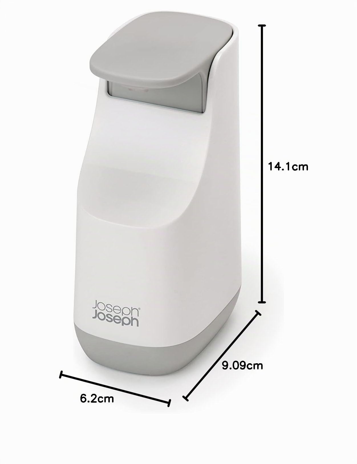 joseph-joseph-distributeur-de-savon-slim-compact-350-ml-pompe-salle-de-bain-peu- image 6