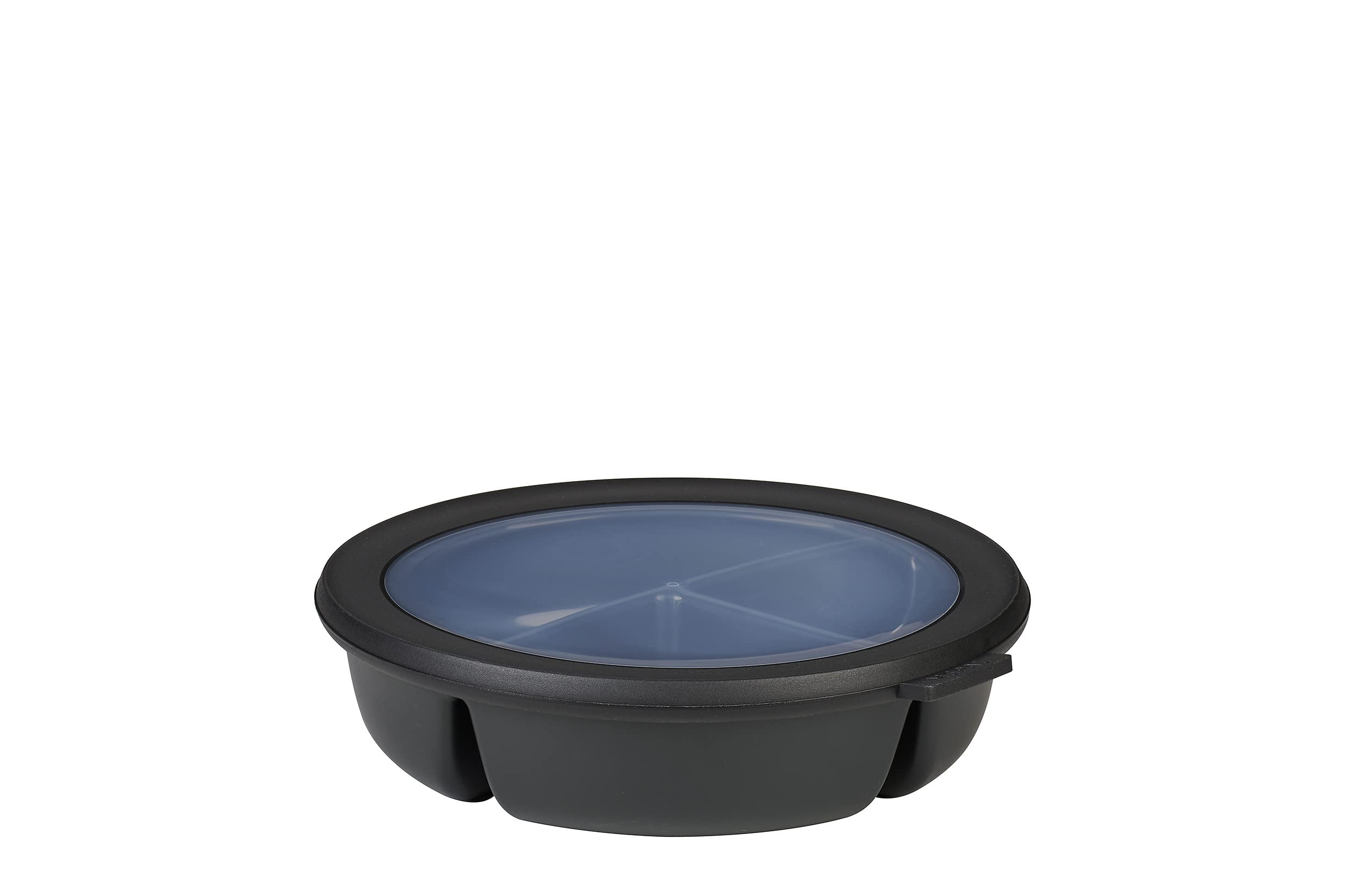 mepal-cirqula-bol-bento-rond-3-compartiments-multi-usage-herm-tique-nordic-white image 8