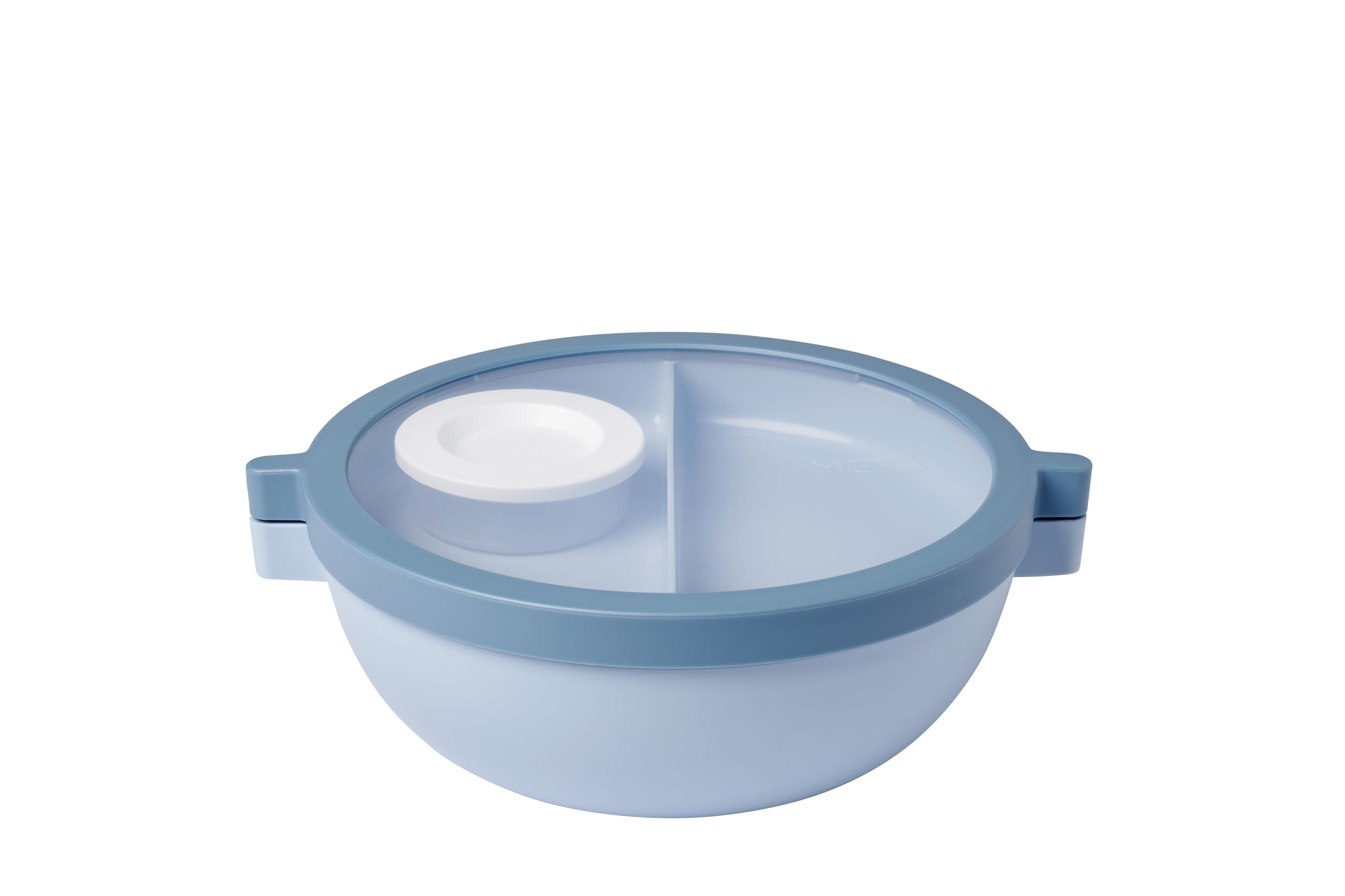 mepal-vita-bol-bento-tanche-1500-ml-avec-5-plateaux-compartiments-nordic-blue image 1