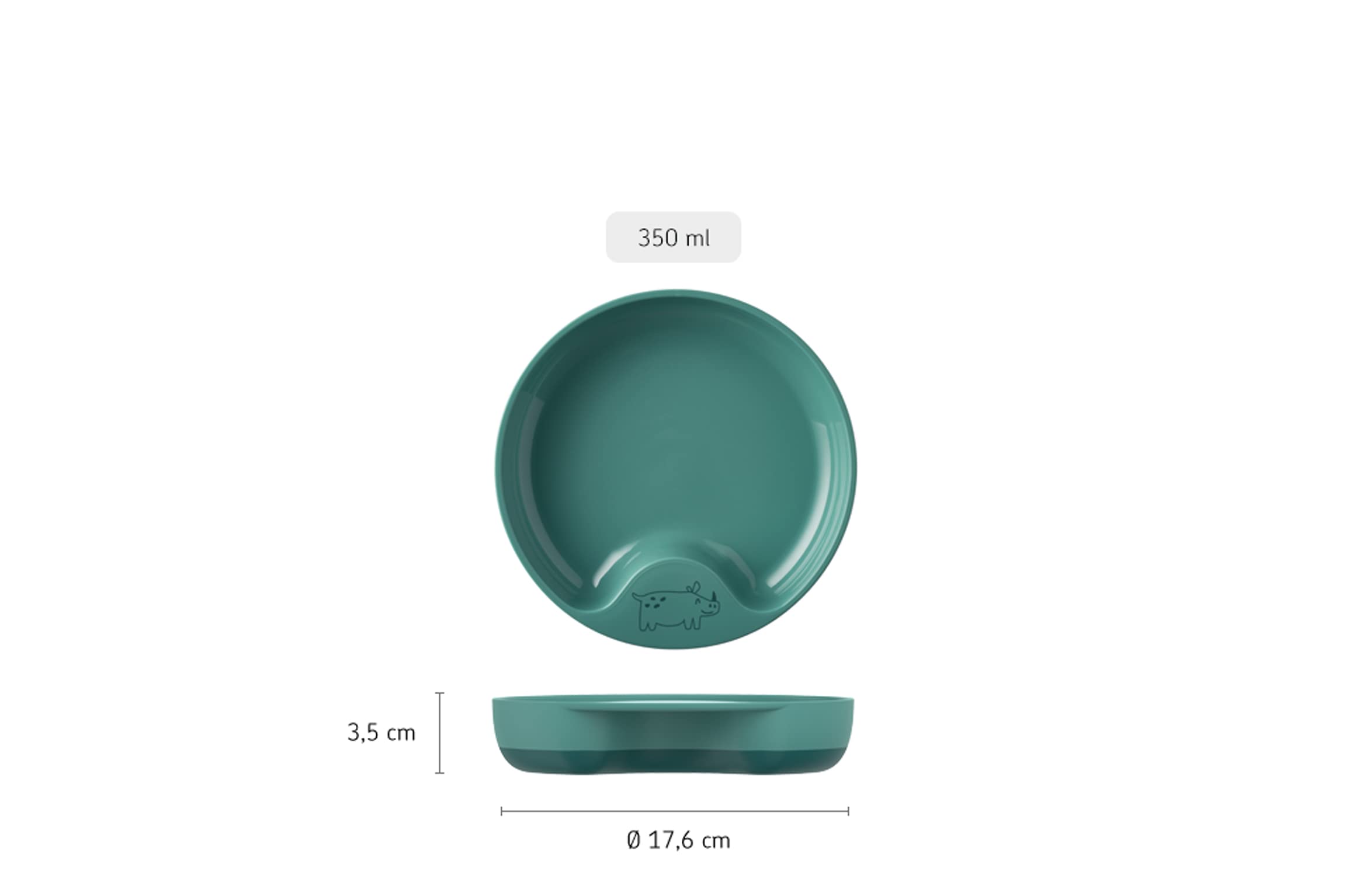 mepal-mio-assiette-d-apprentissage-pour-b-b-avec-base-antid-rapante-sans-bpa-dee image 6