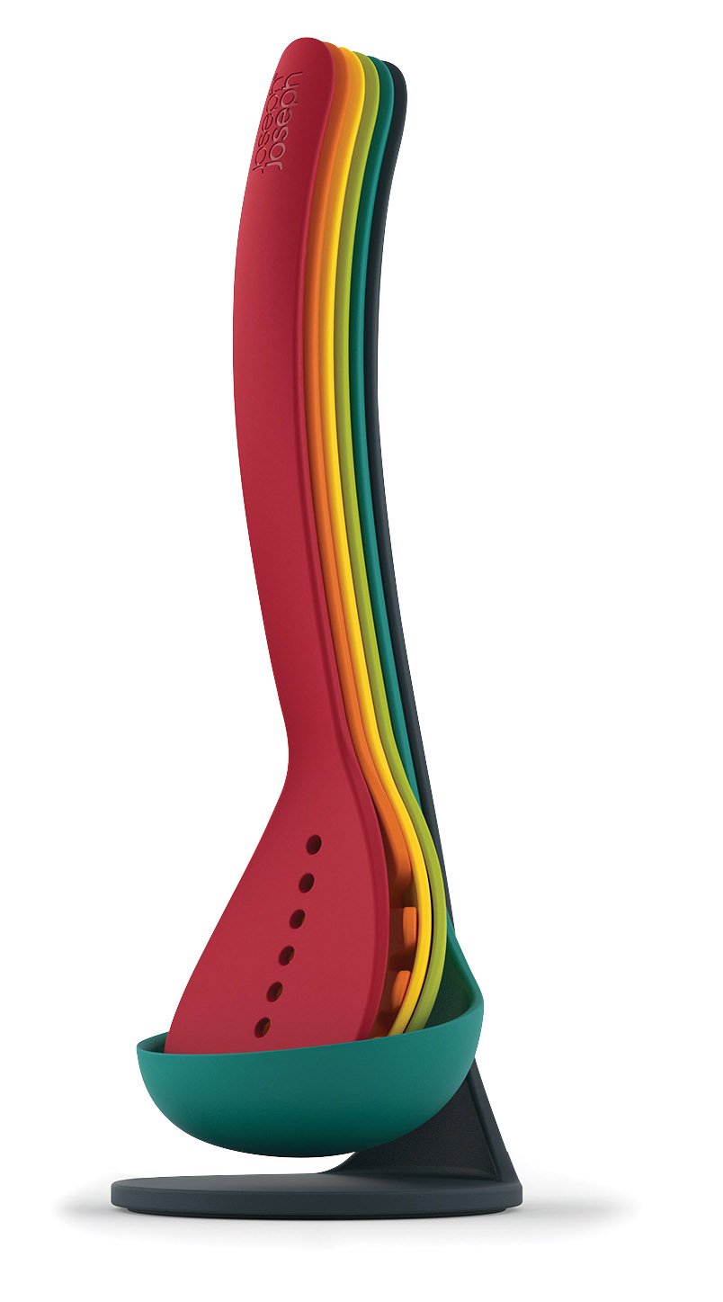 joseph-joseph-nest-ustensils-plus-set-de-5-ustensiles-de-cuisine-en-nylon-aimant image 8