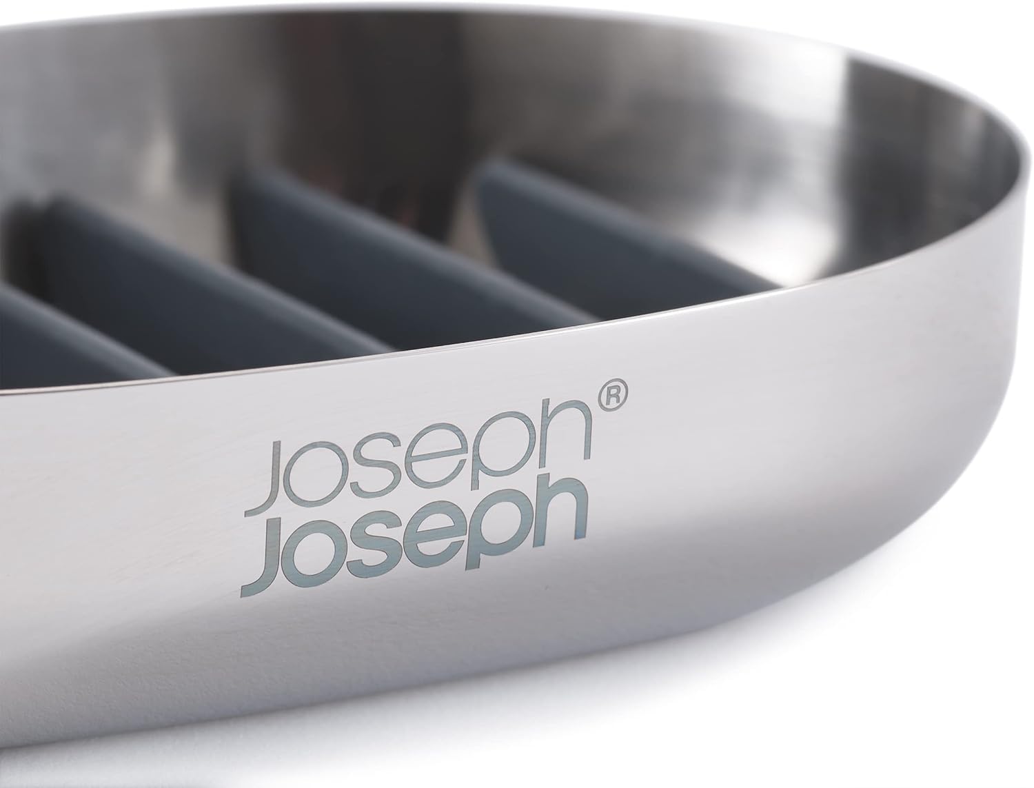 joseph-joseph-easystore-luxe-porte-savon-en-acier-inoxydable-avec-gouttoir-vidan image 3