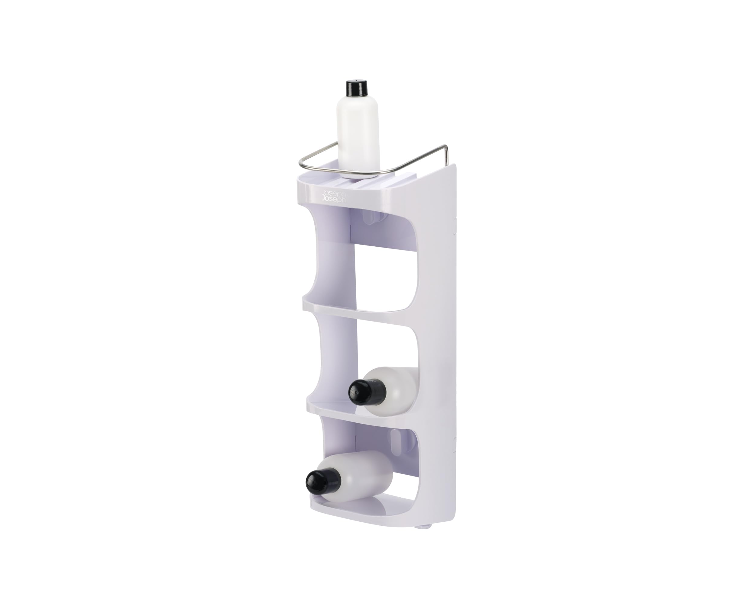 joseph-joseph-capsule-tag-re-de-douche-compacte-quatre-tages-avec-ventouses-rail image 1