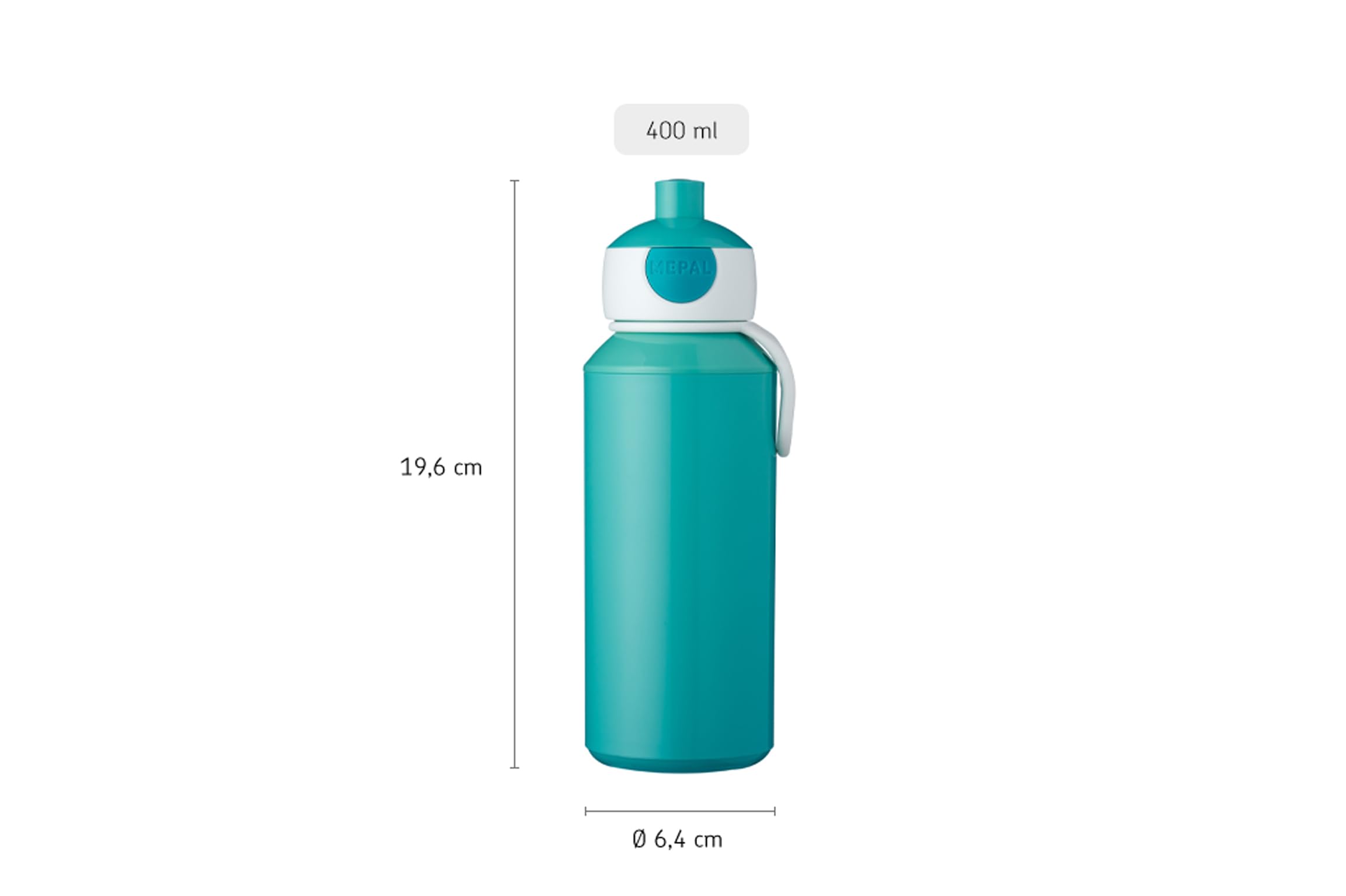 mepal-little-dutch-campus-bouteille-d-eau-pop-up-personnalis-e-avec-nom-pour-enf image 2
