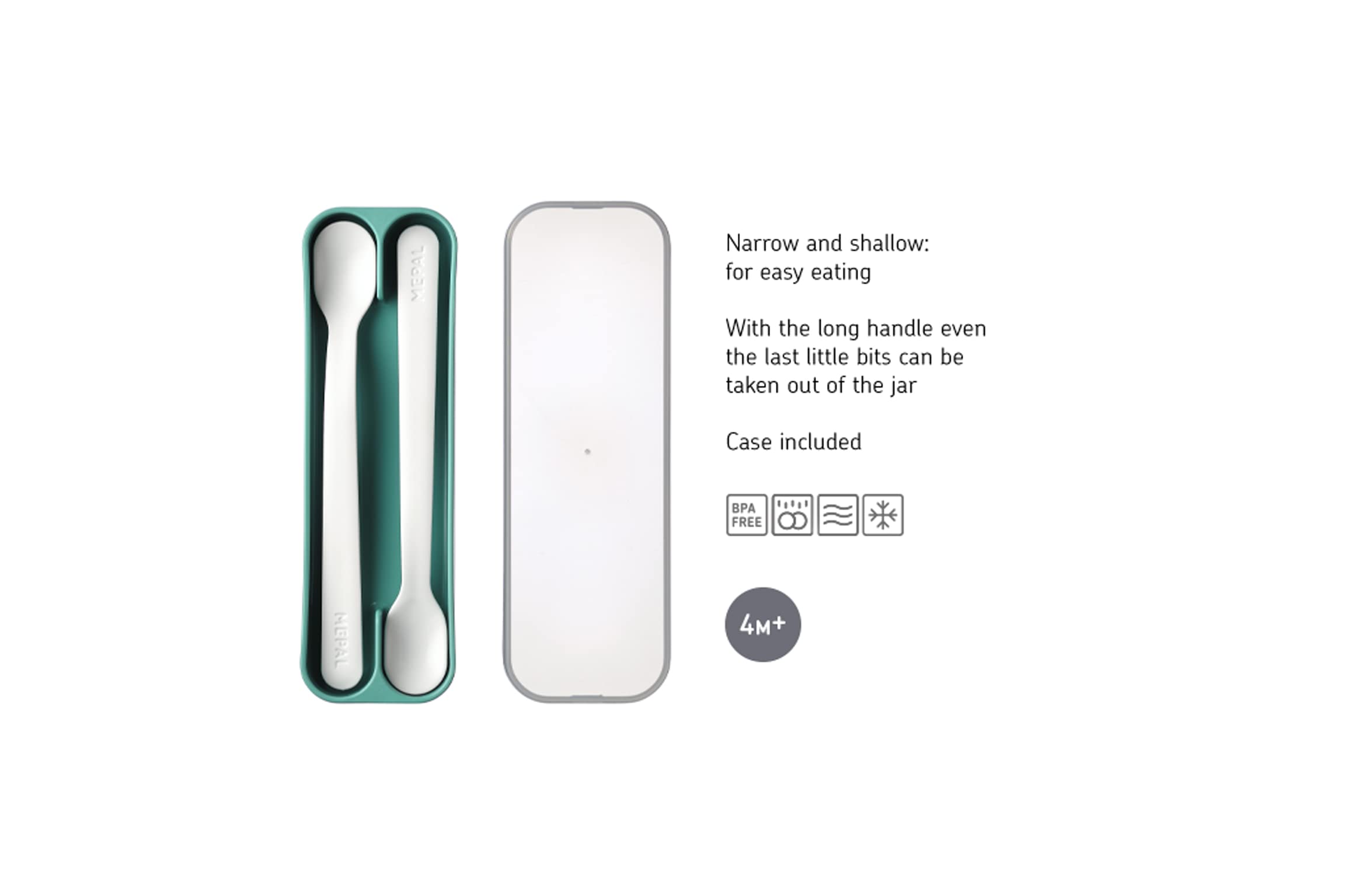 mepal-mio-cuill-res-d-alimentation-b-b-long-manche-set-de-2-sans-bpa-deep-blue image 3