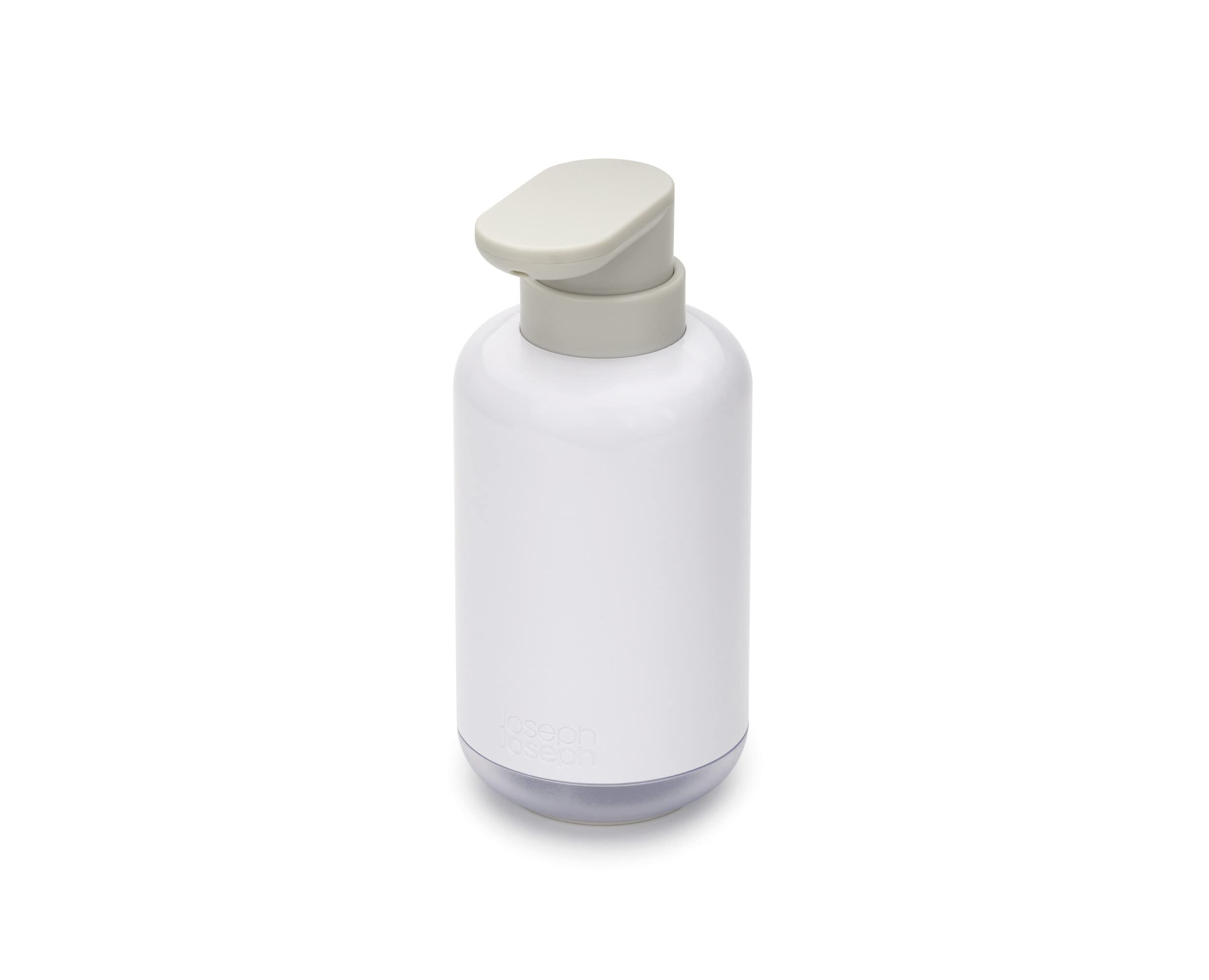 joseph-joseph-duo-pompe-distributeur-de-savon-rechargeable-300-ml-pompe-pression image 1
