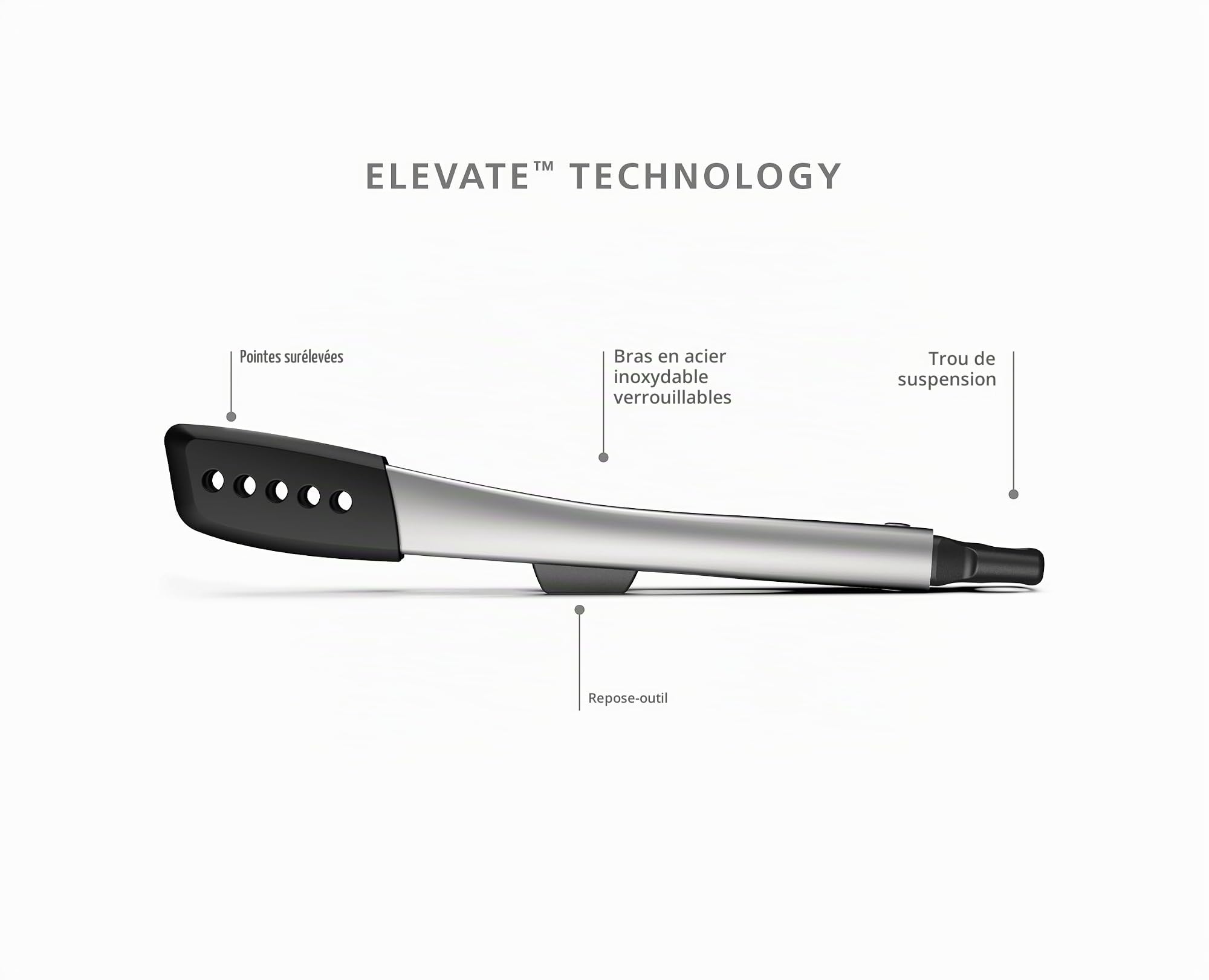joseph-joseph-elevate-fusion-lot-de-2-pinces-de-cuisine-inox-et-silicone-pince-d image 3