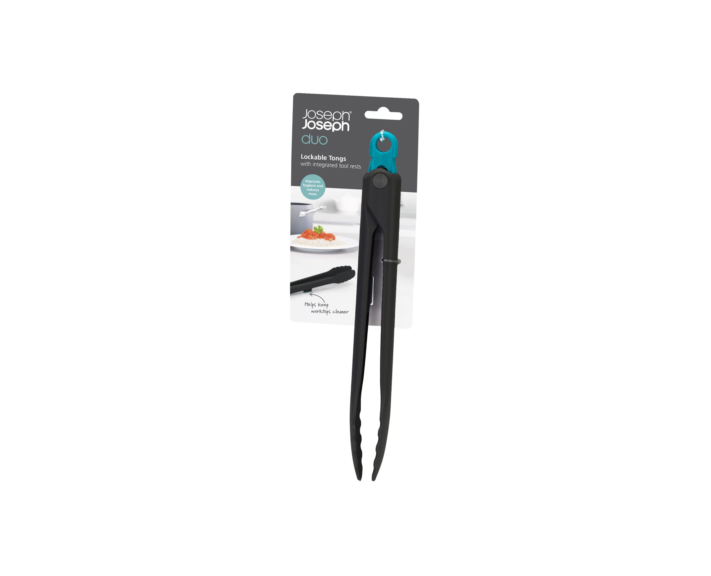 joseph-joseph-duo-pince-de-cuisine-verrouillable-nylon-charg-de-verre-r-sistante image 2