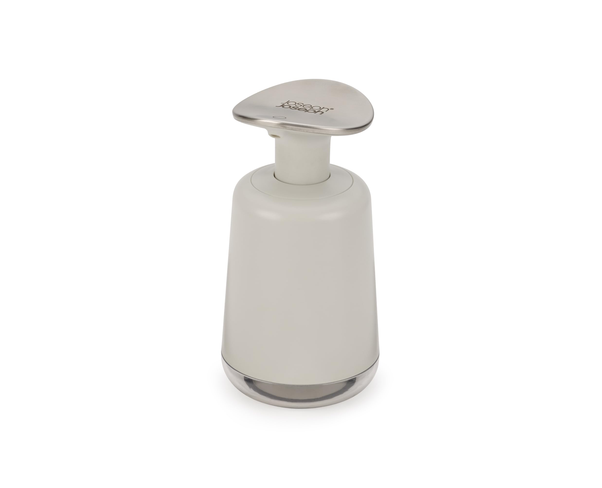 joseph-joseph-presto-distributeur-de-savon-pompe-large-350-ml-blanc-acier-inoxyd image 7