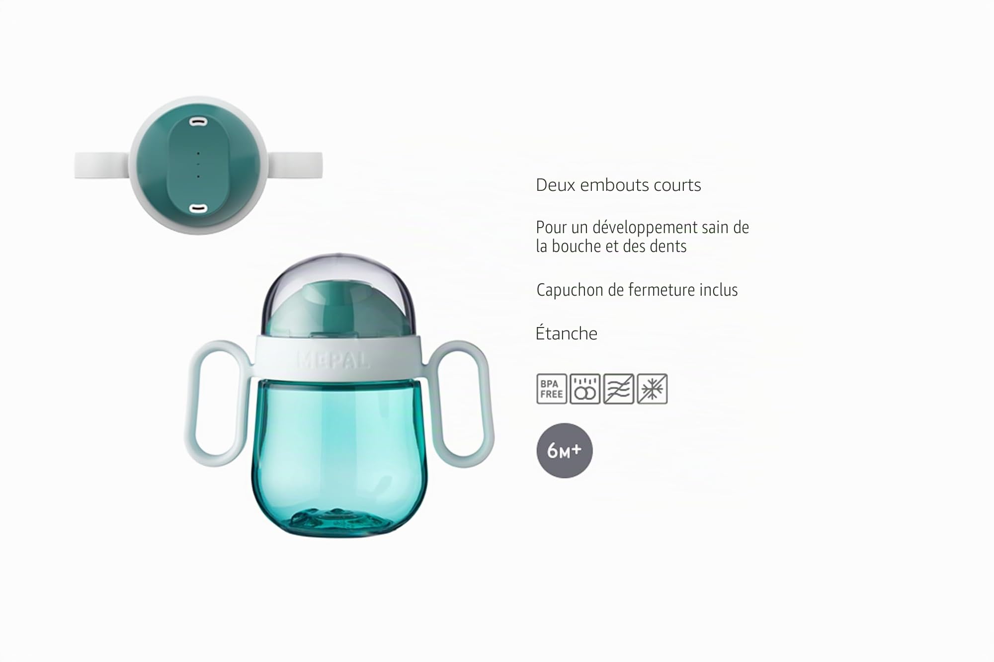 mepal-mio-ensemble-de-vaisselle-b-b-3-pi-ces-tasse-bec-tanche-200-ml-assiette-d- image 4