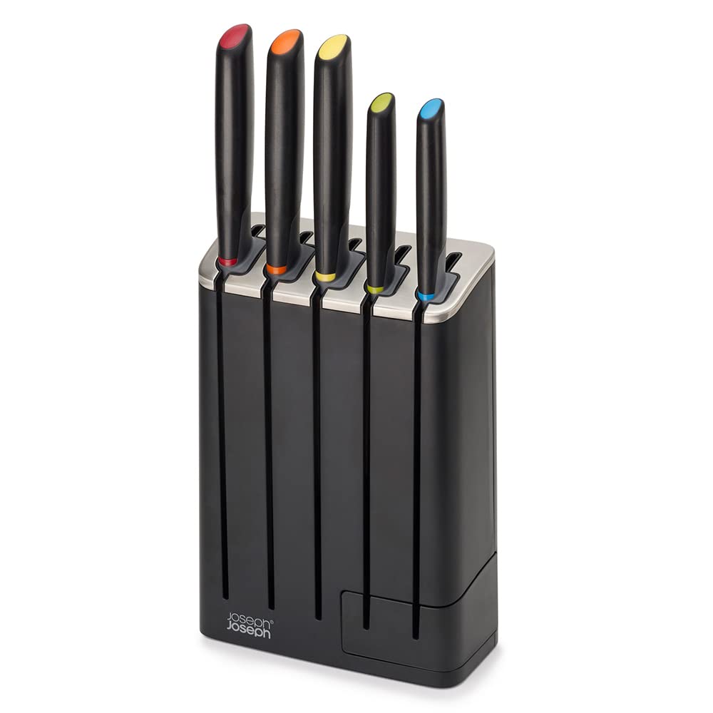 joseph-joseph-elevate-slimblock-bloc-de-couteaux-5-pi-ces-en-inox-japonais-avec- image 5