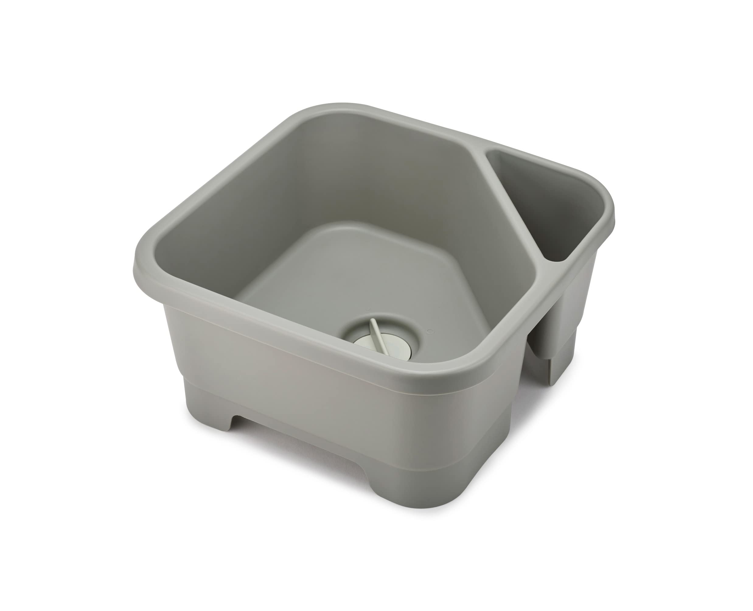 joseph-joseph-duo-bol-vaisselle-carr-avec-drain-et-compartiment-couverts-ponges- image 2