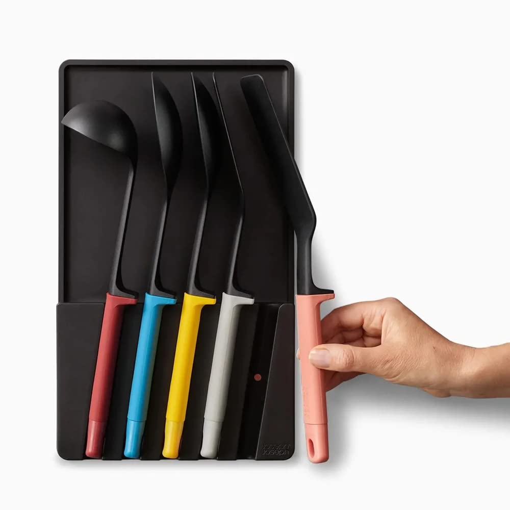 joseph-joseph-elevate-utensils-store-ensemble-de-5-ustensiles-de-cuisine-avec-re image 2
