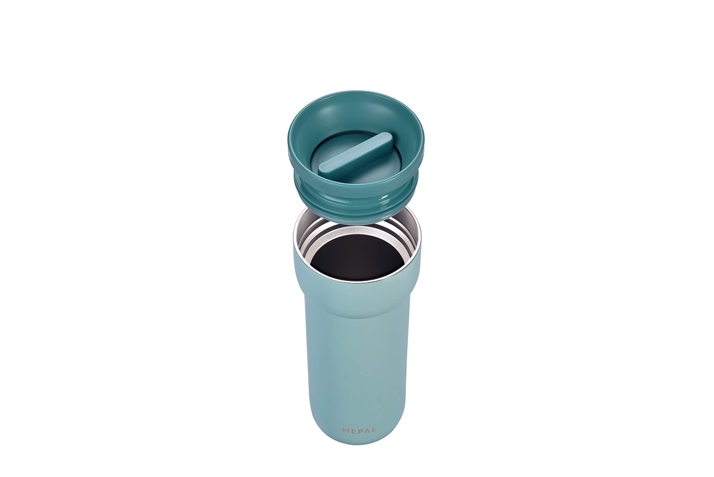 mepal-ellipse-tasse-isotherme-de-voyage-475-ml-en-acier-inoxydable-tanche-ouvert image 2