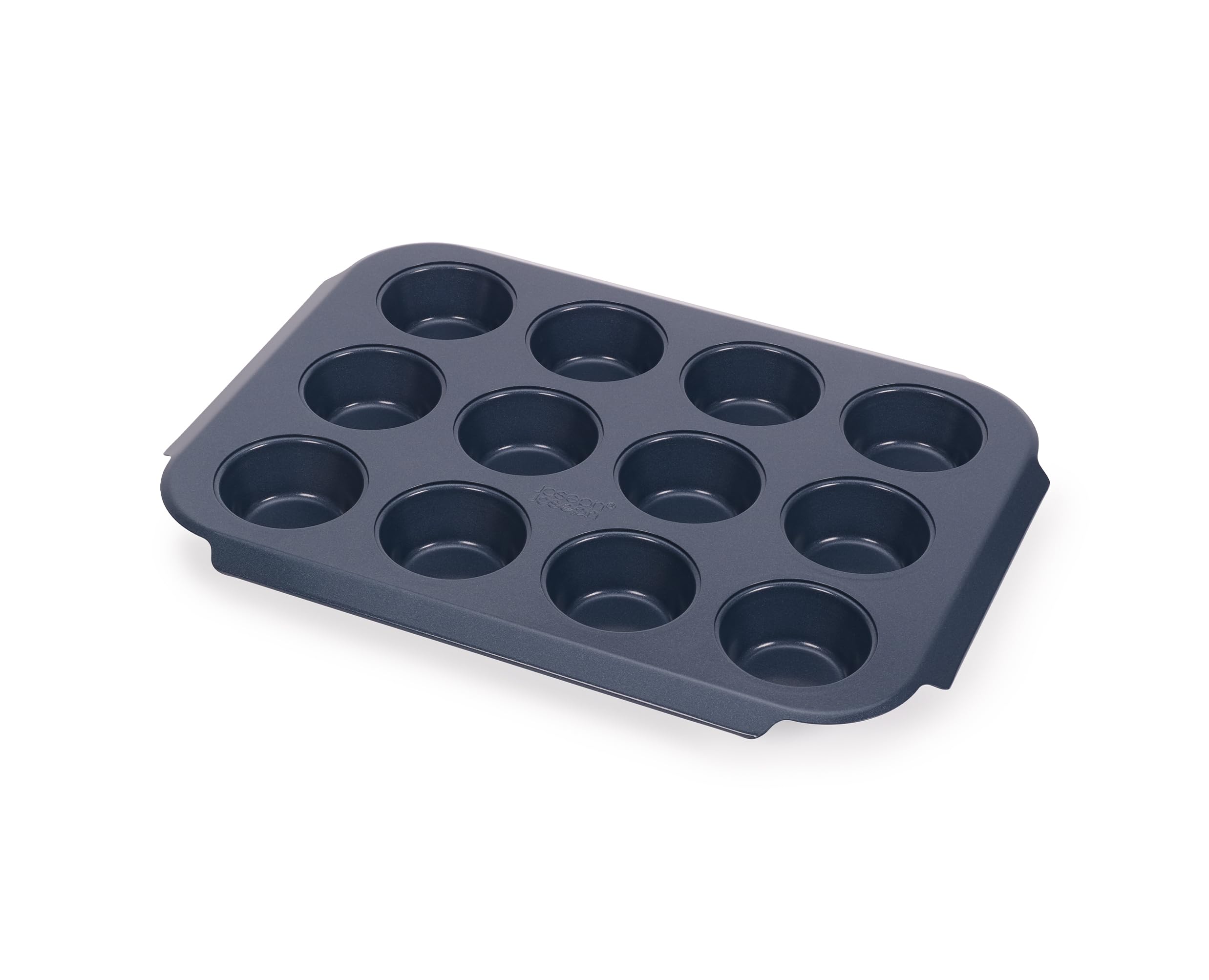 joseph-joseph-nest-bake-plaque-muffins-antiadh-sive-12-tasses-en-acier-au-carbon image 1