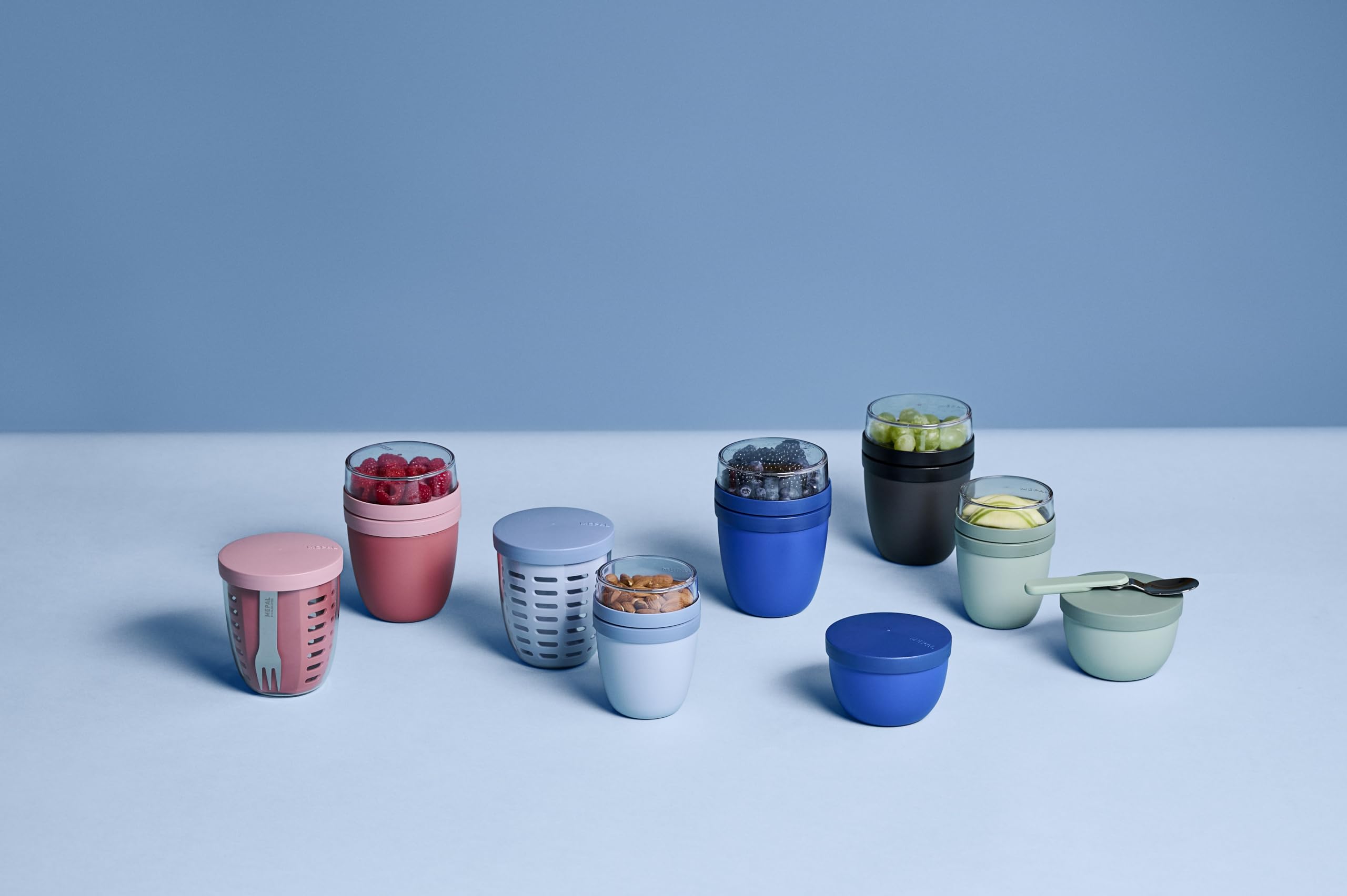 mepal-ellipse-pot-d-jeuner-2-compartiments-500-ml-200-ml-nordic-denim-couvercles image 8