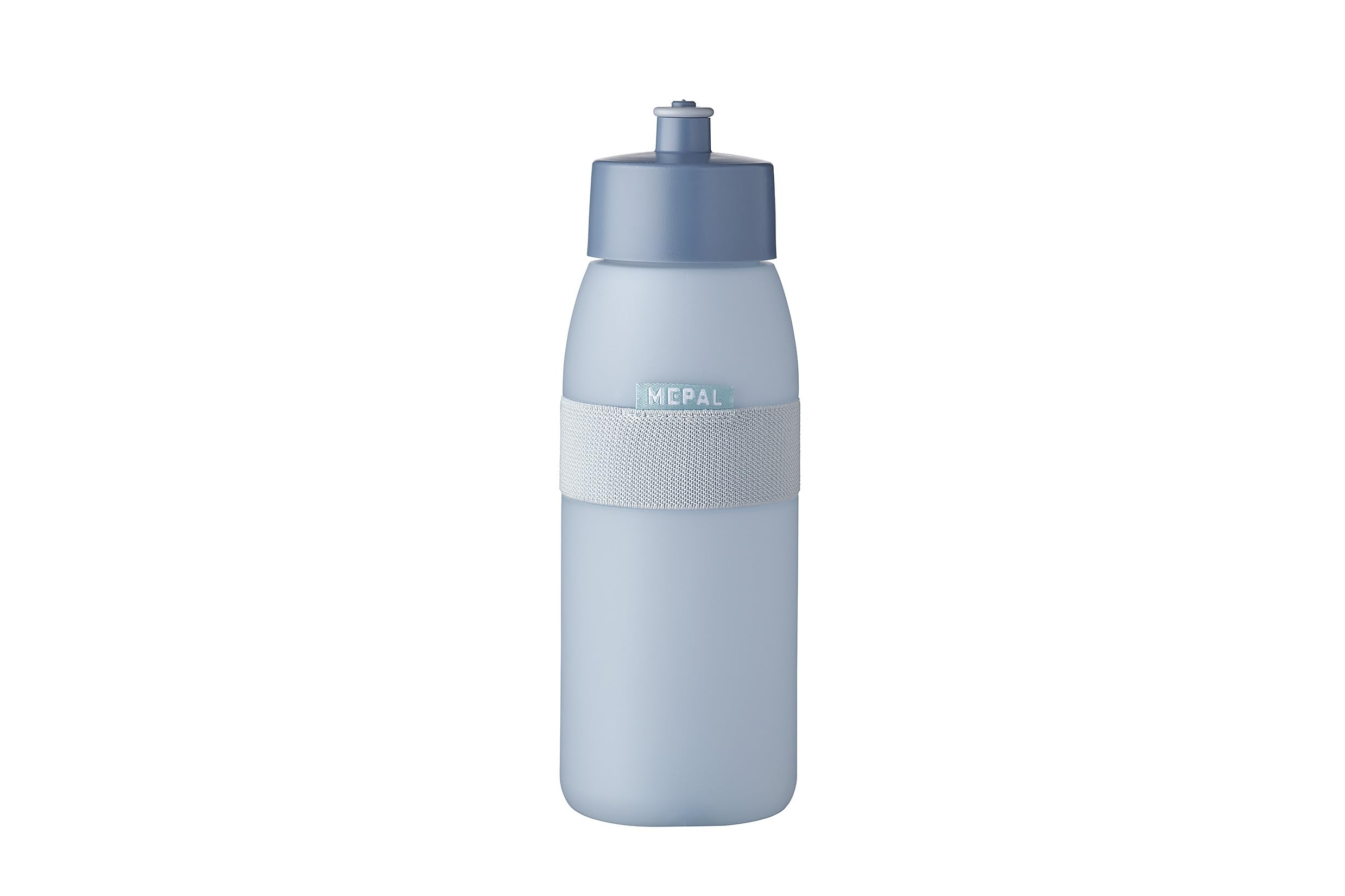 mepal-ellipse-bouteille-de-sport-500-ml-gourde-avec-bec-souple-et-bande-lastique image 1