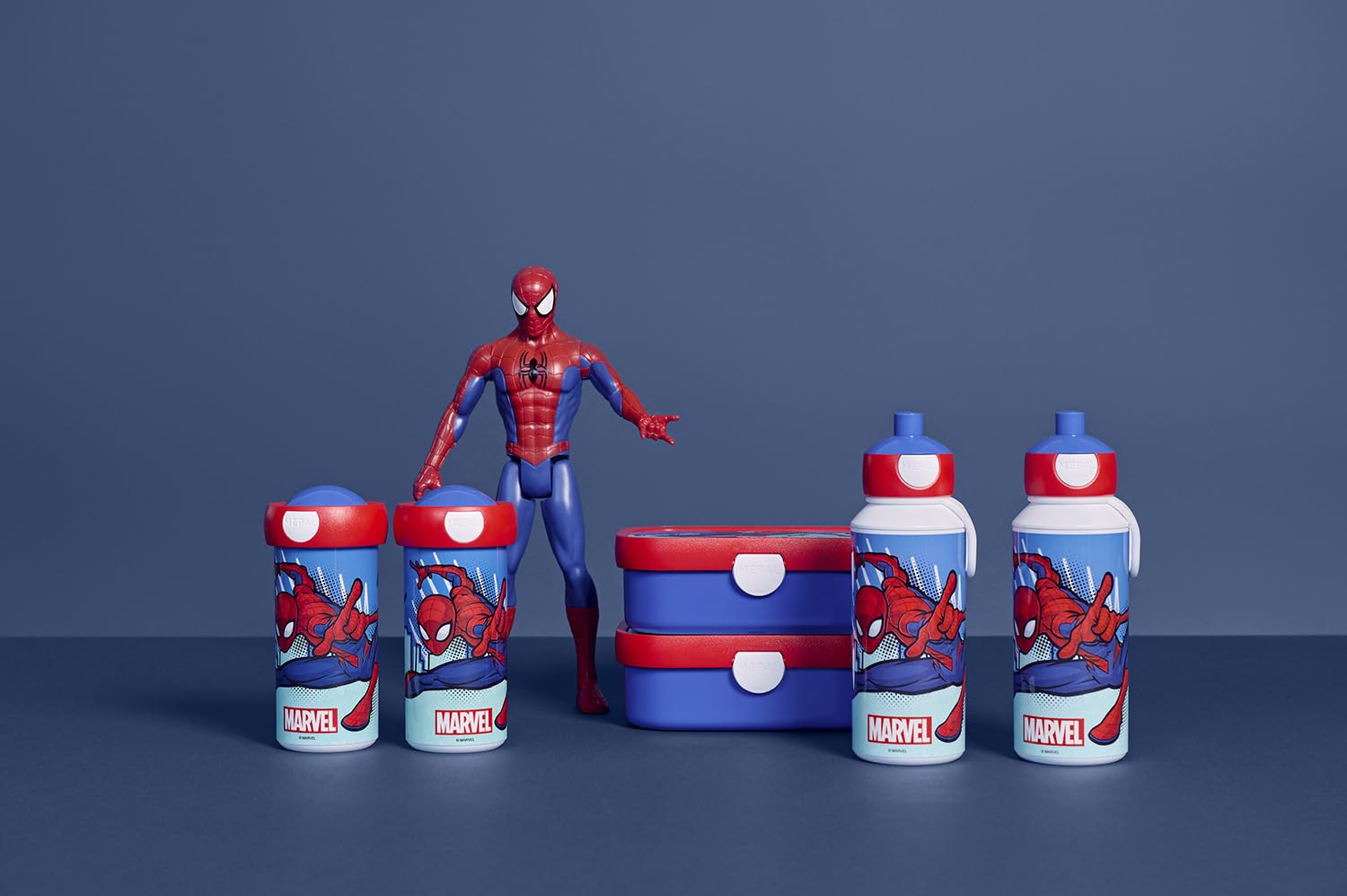 mepal-campus-bo-te-d-jeuner-bento-enfant-spiderman-750-ml-compartiment-amovible- image 8