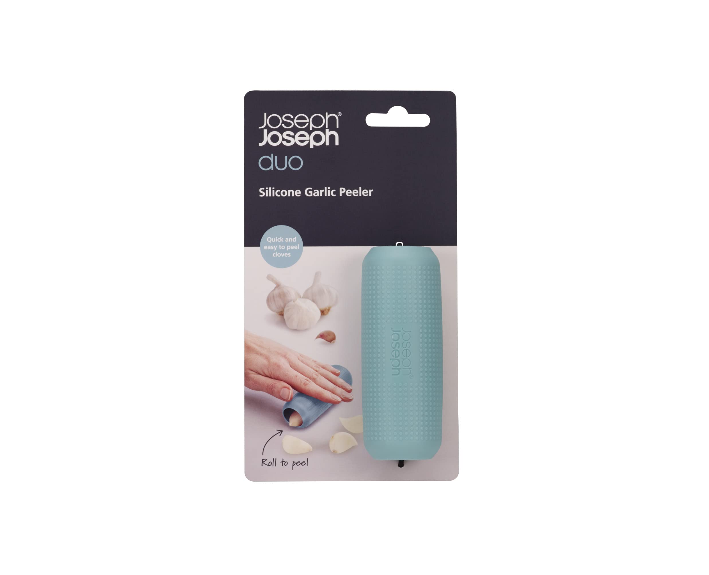 joseph-joseph-duo-plucheur-d-ail-en-silicone-rouleau-sans-odeur-opale image 2